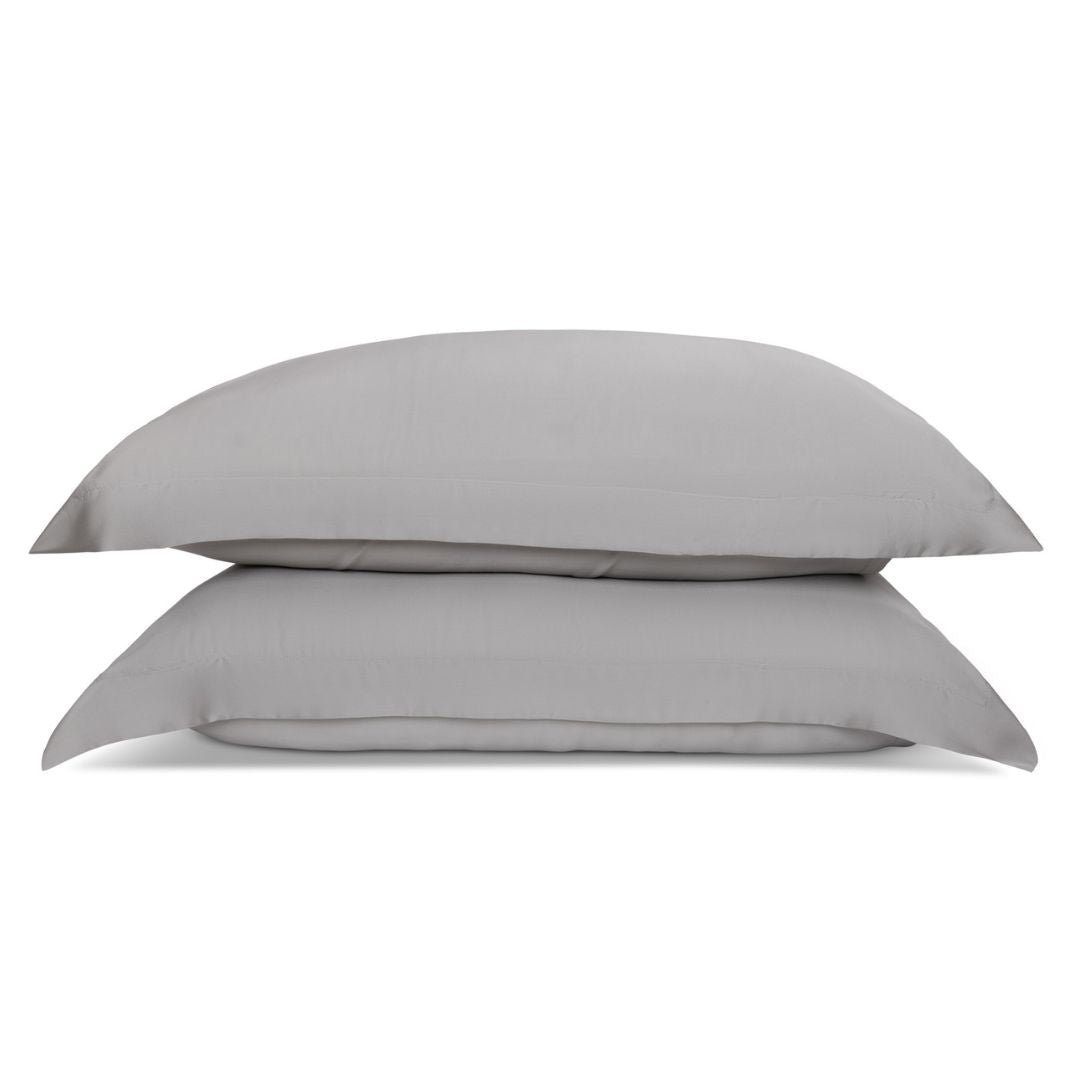 Sleepyhead Eucalyptus Silk Pillow Set in Grey