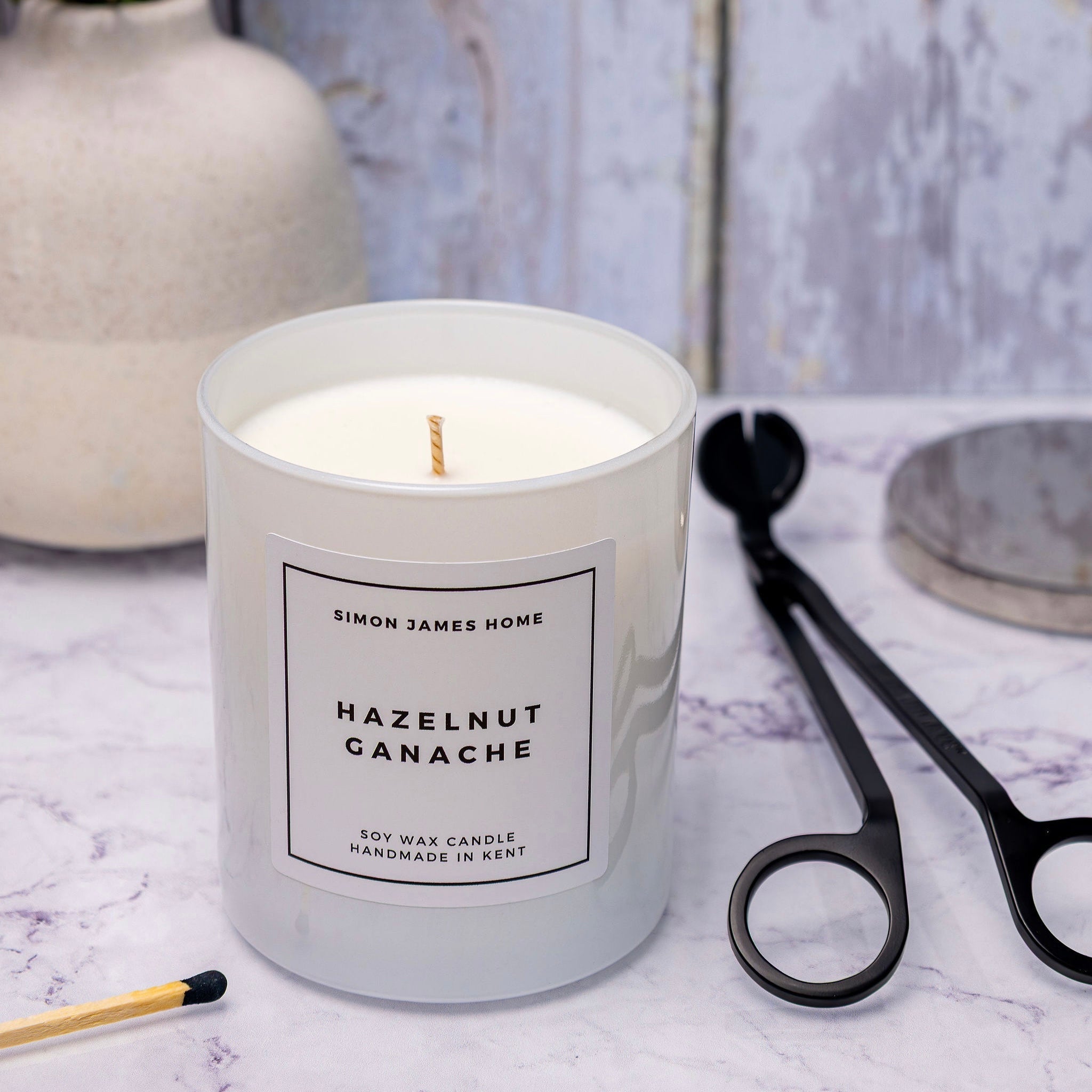 Hazelnut Ganache Handmade Soy Wax Candle