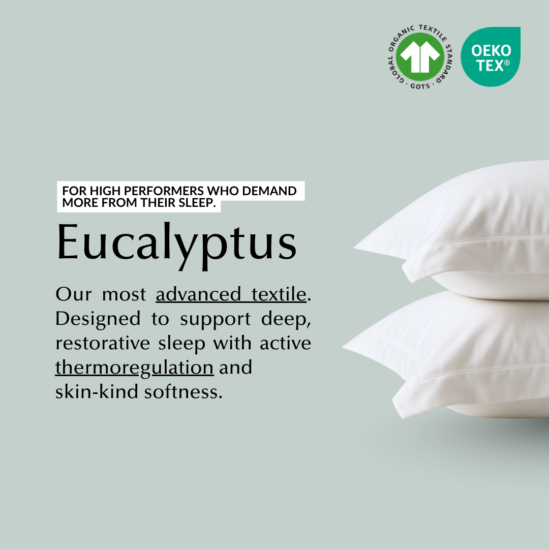 Cool and Comfy Eucalyptus Silk Pillowcase Pair in White