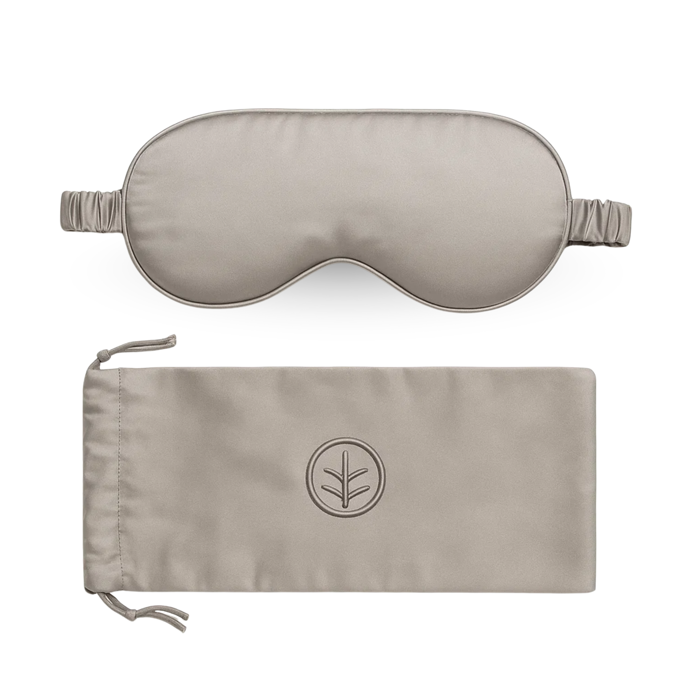 Essential Silk Sleep Eye Mask in Grey