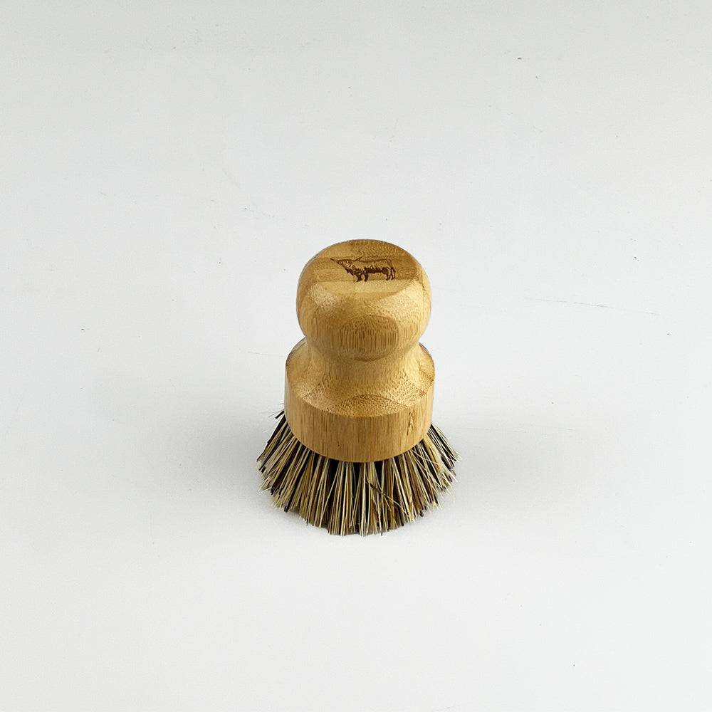 Highland Cow Full Bamboo Pot Brush