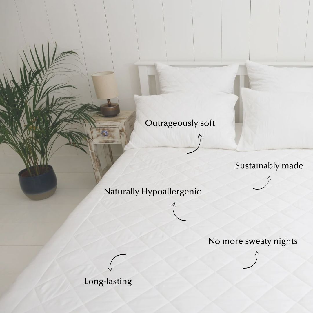 Eucalyptus and Bamboo Mattress Protector