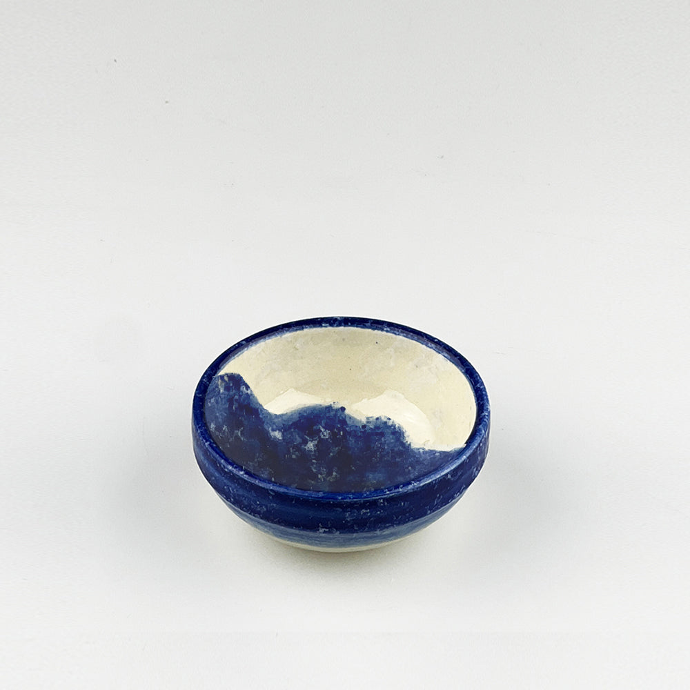 Wave Ceramic Dip Bowl