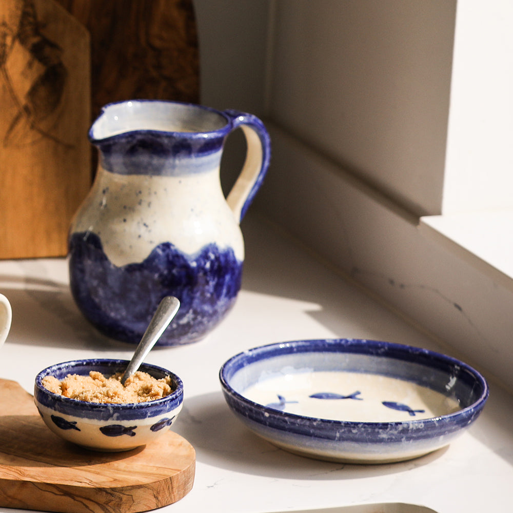 Fish Medium Ceramic Serving Bowl