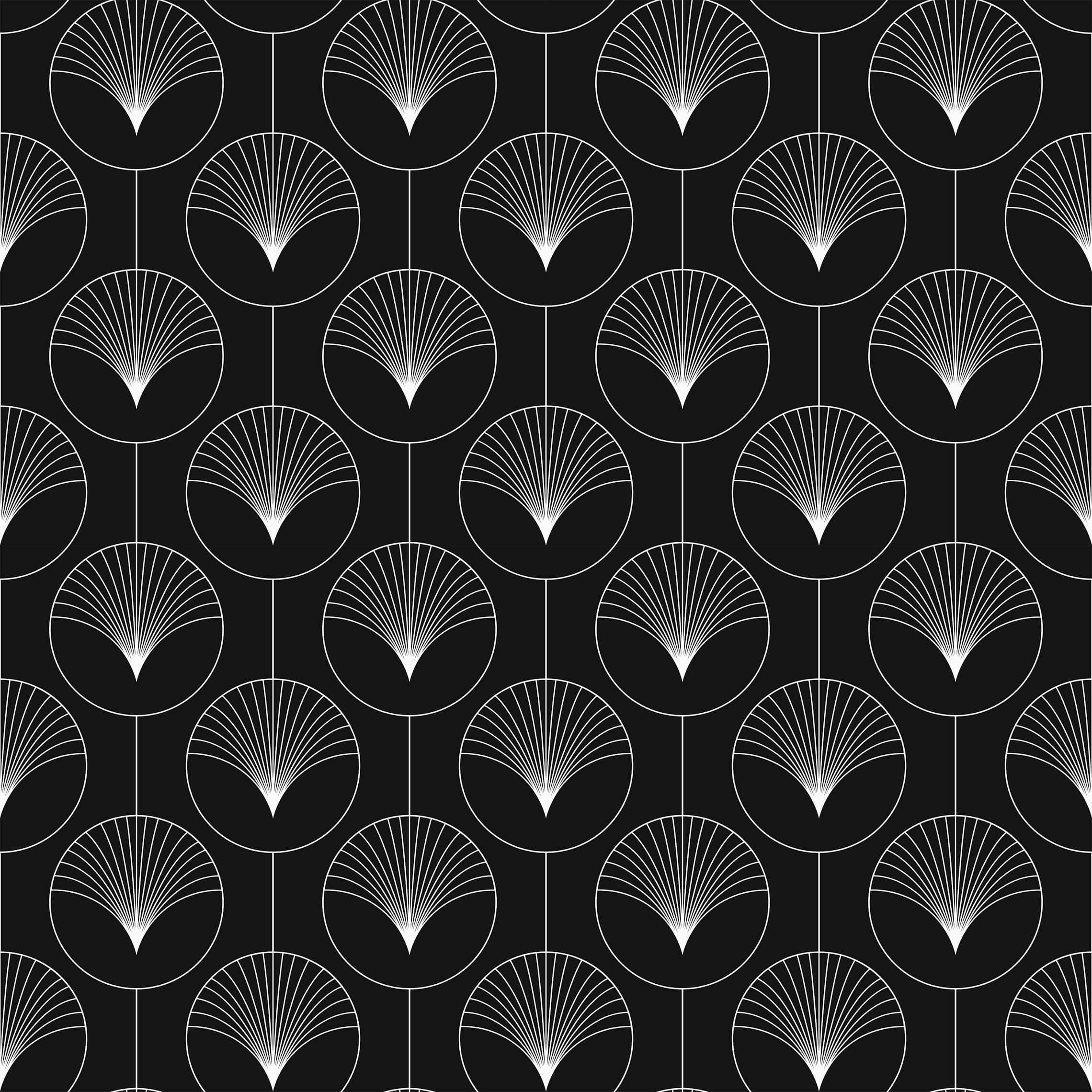 Sorkin Art Deco Circle Wallpaper