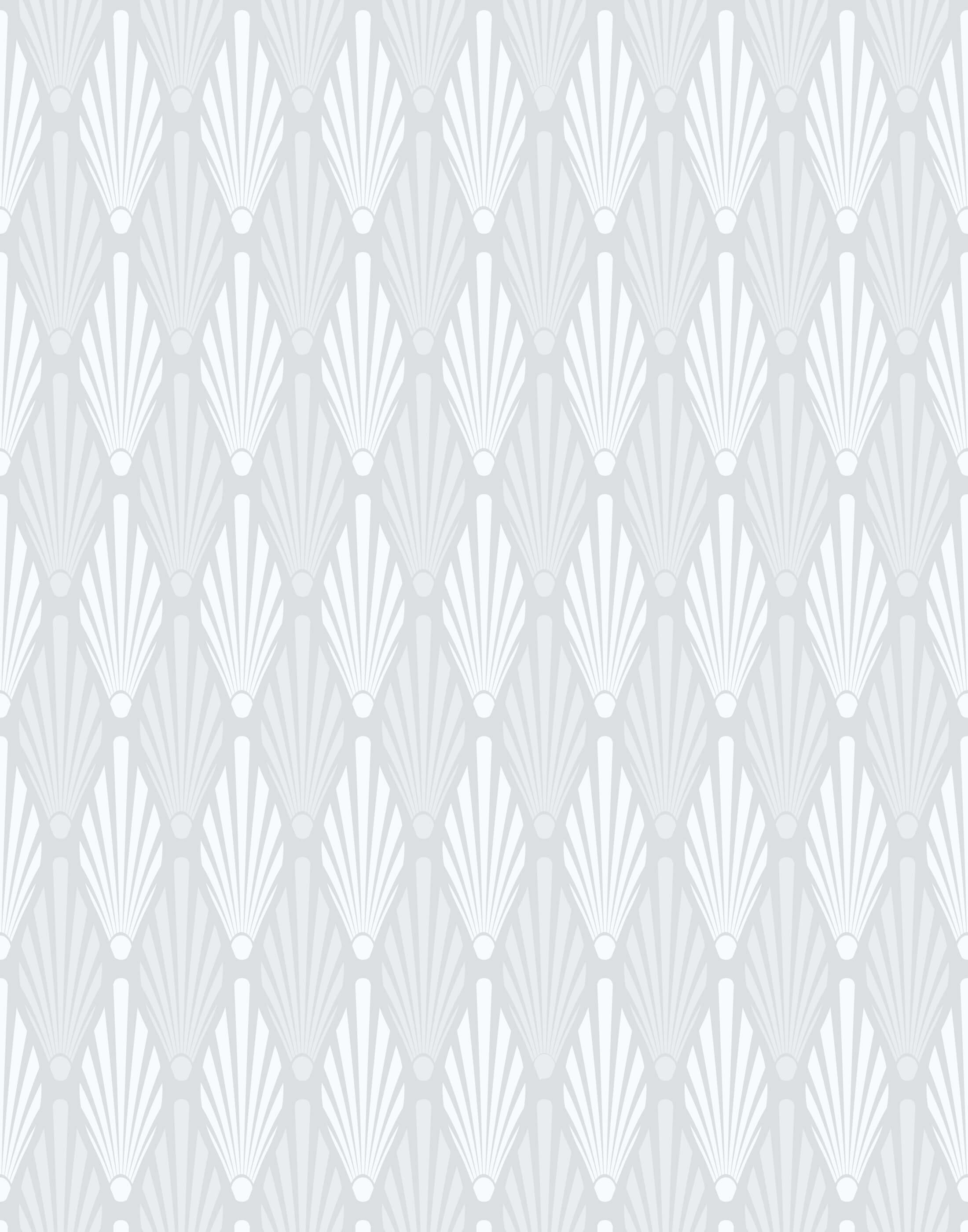 Strauss Bold Art Deco Fan Wallpaper