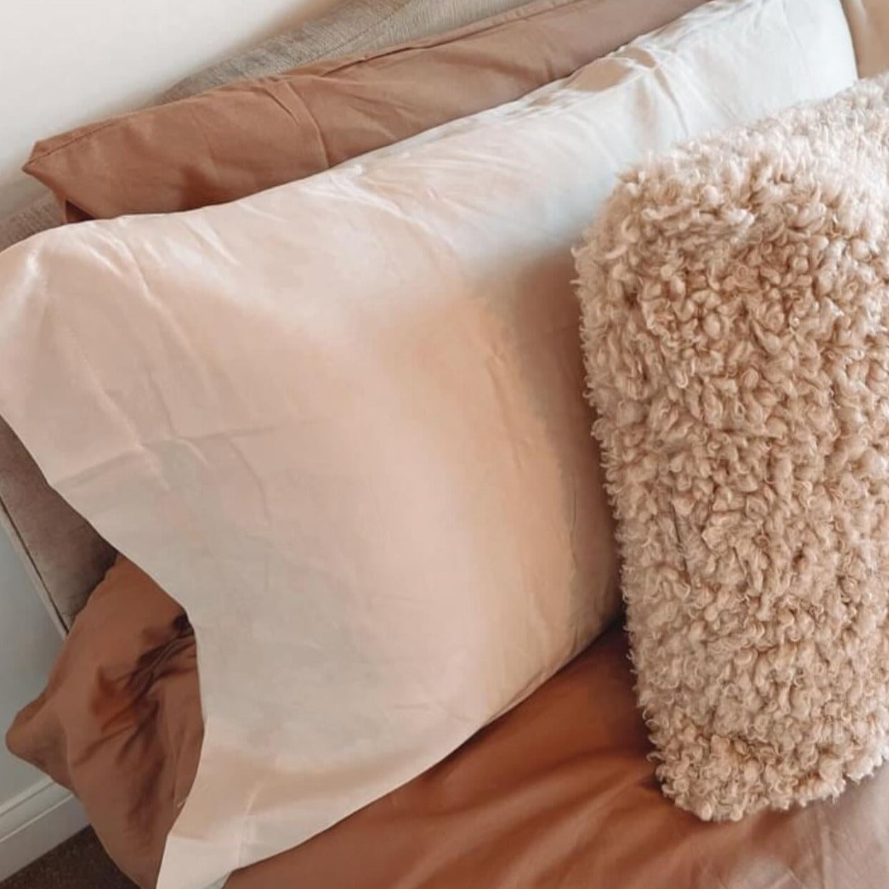 Eucalyptus Bed Sheet Set in White