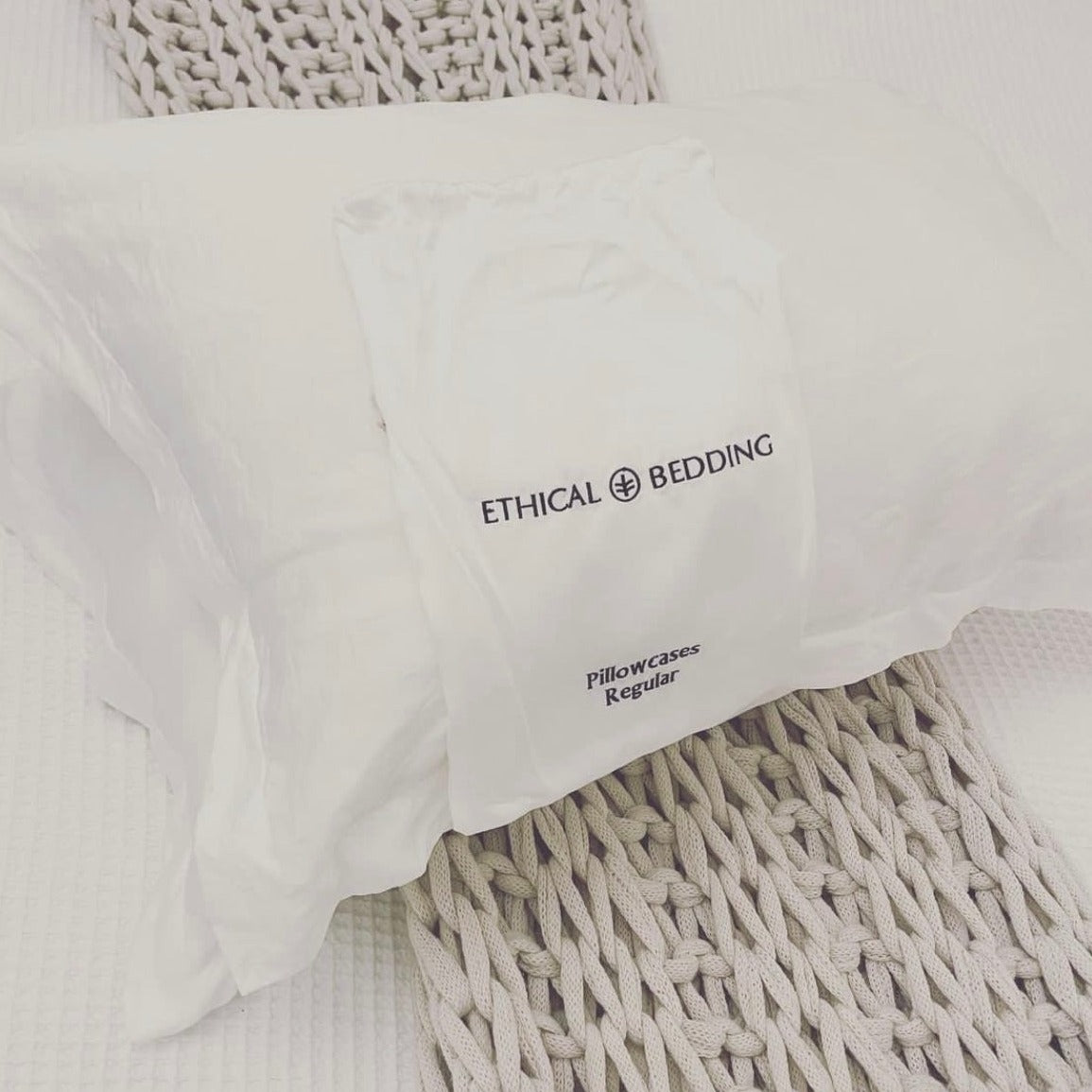 Cool and Comfy Eucalyptus Silk Pillowcase Pair in White