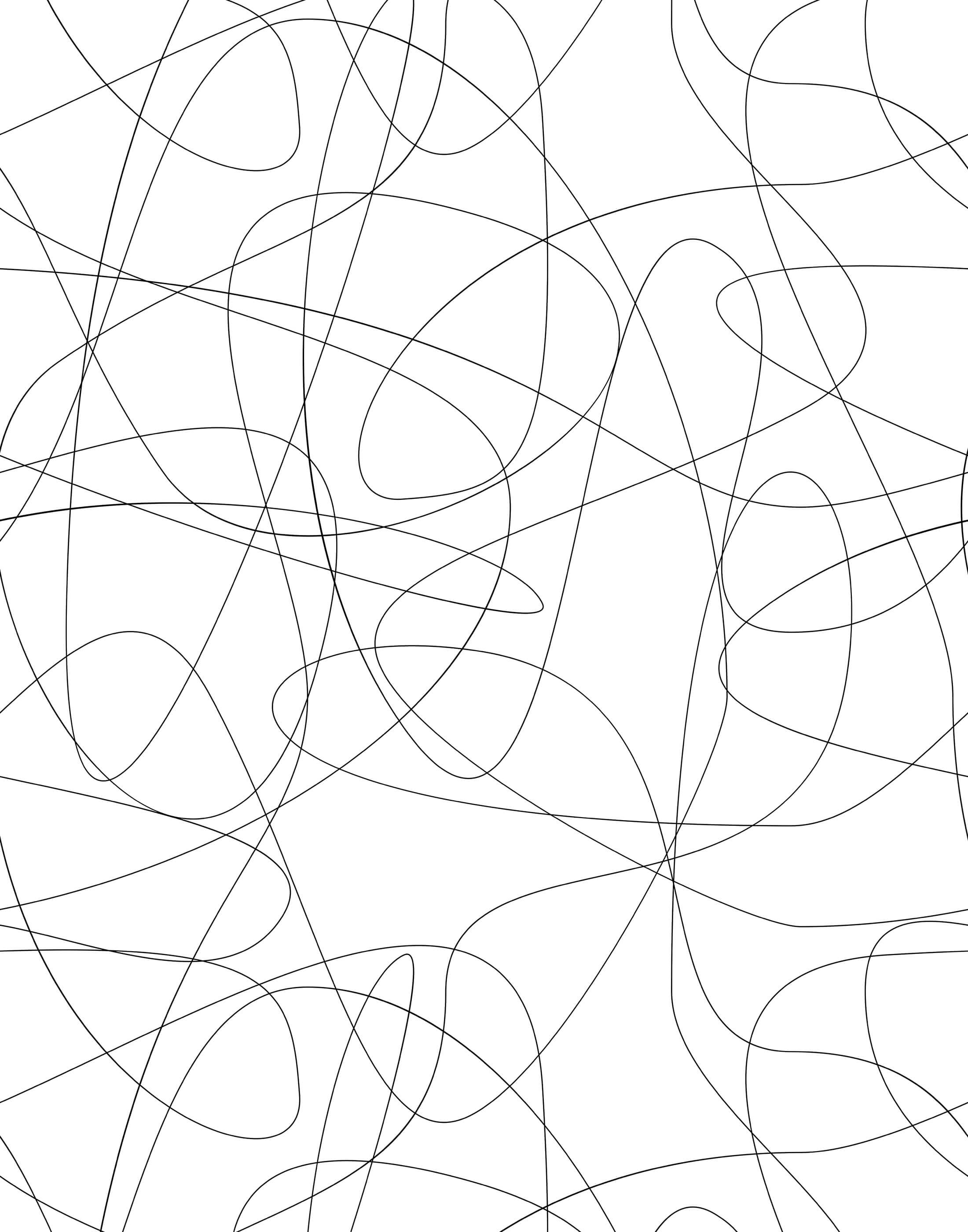 Wander Abstract Line Wallpaper