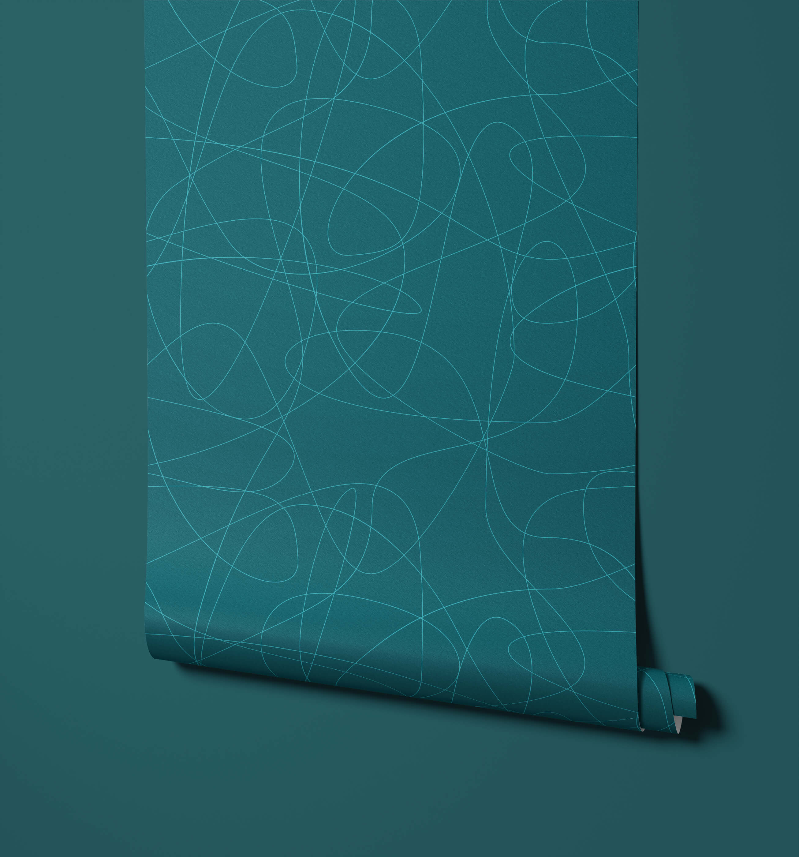 Wander Abstract Line Wallpaper