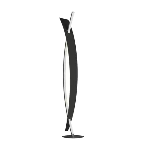 Stylish, Artistic Black Standing Floor Lamp