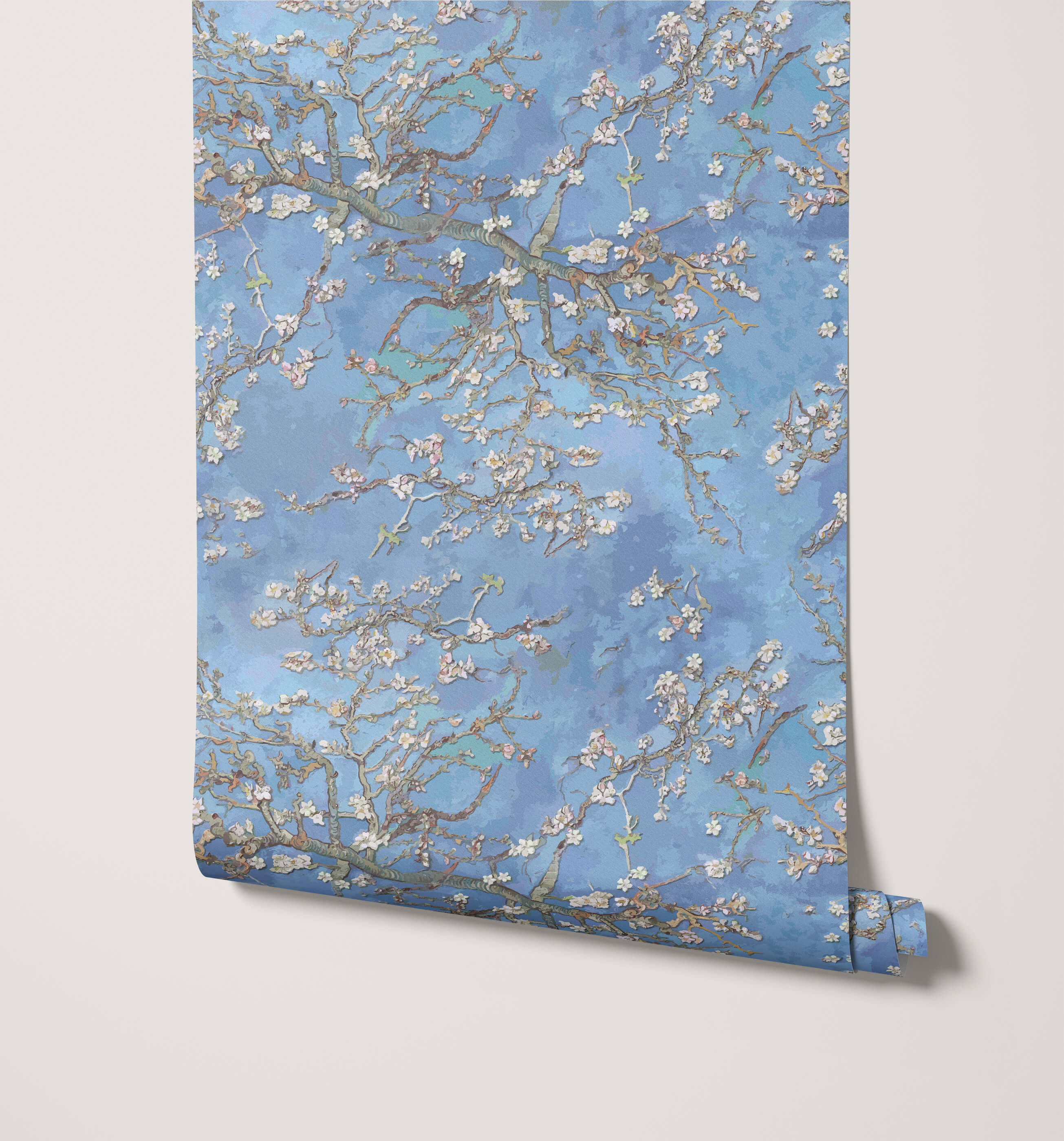 Branch Van Gogh Almond Blossom Wallpaper