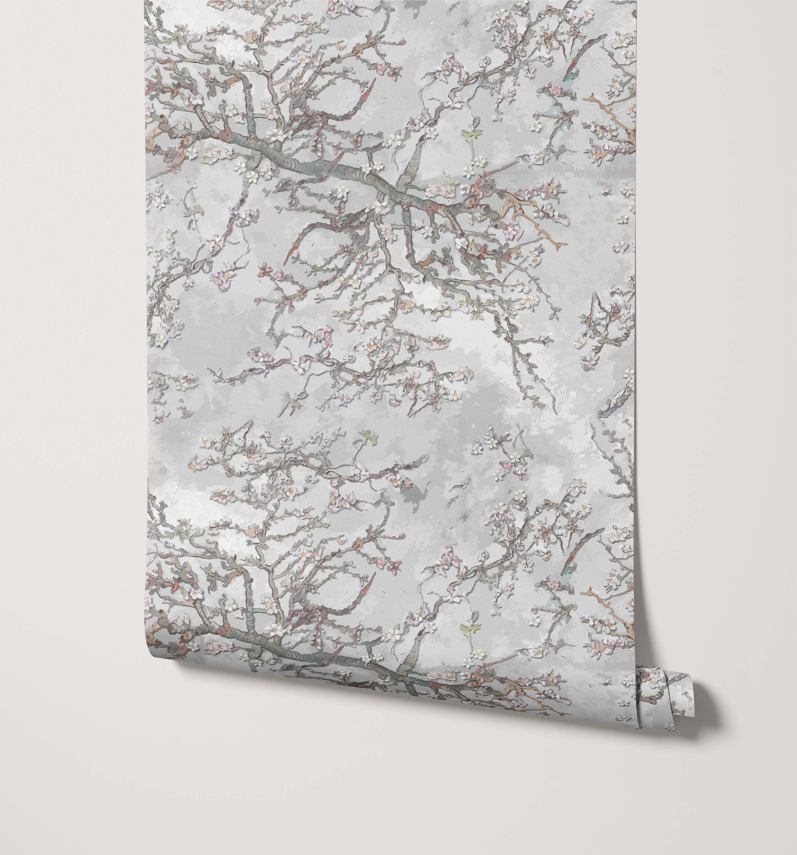 Branch Van Gogh Almond Blossom Wallpaper