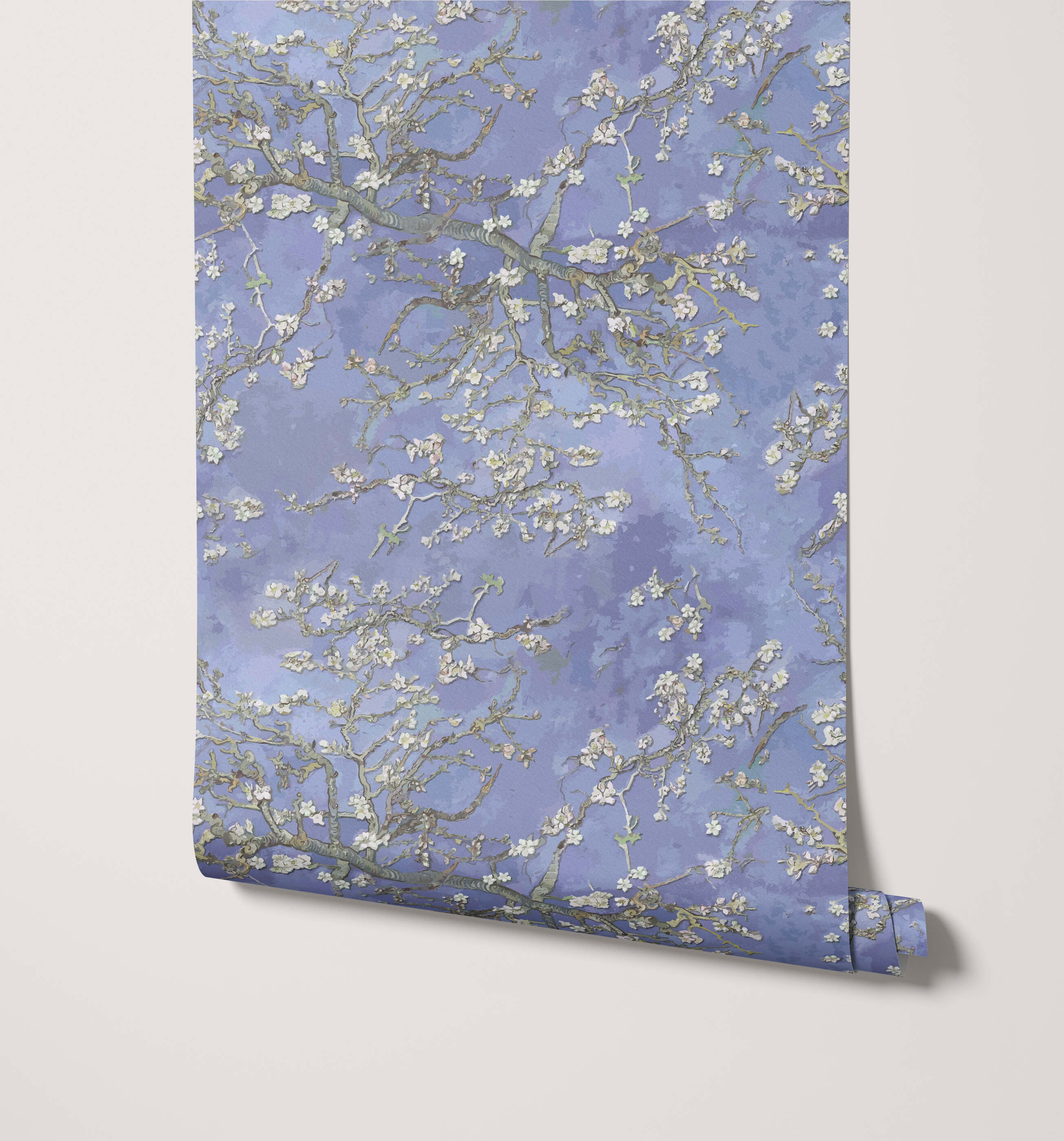 Branch Van Gogh Almond Blossom Wallpaper
