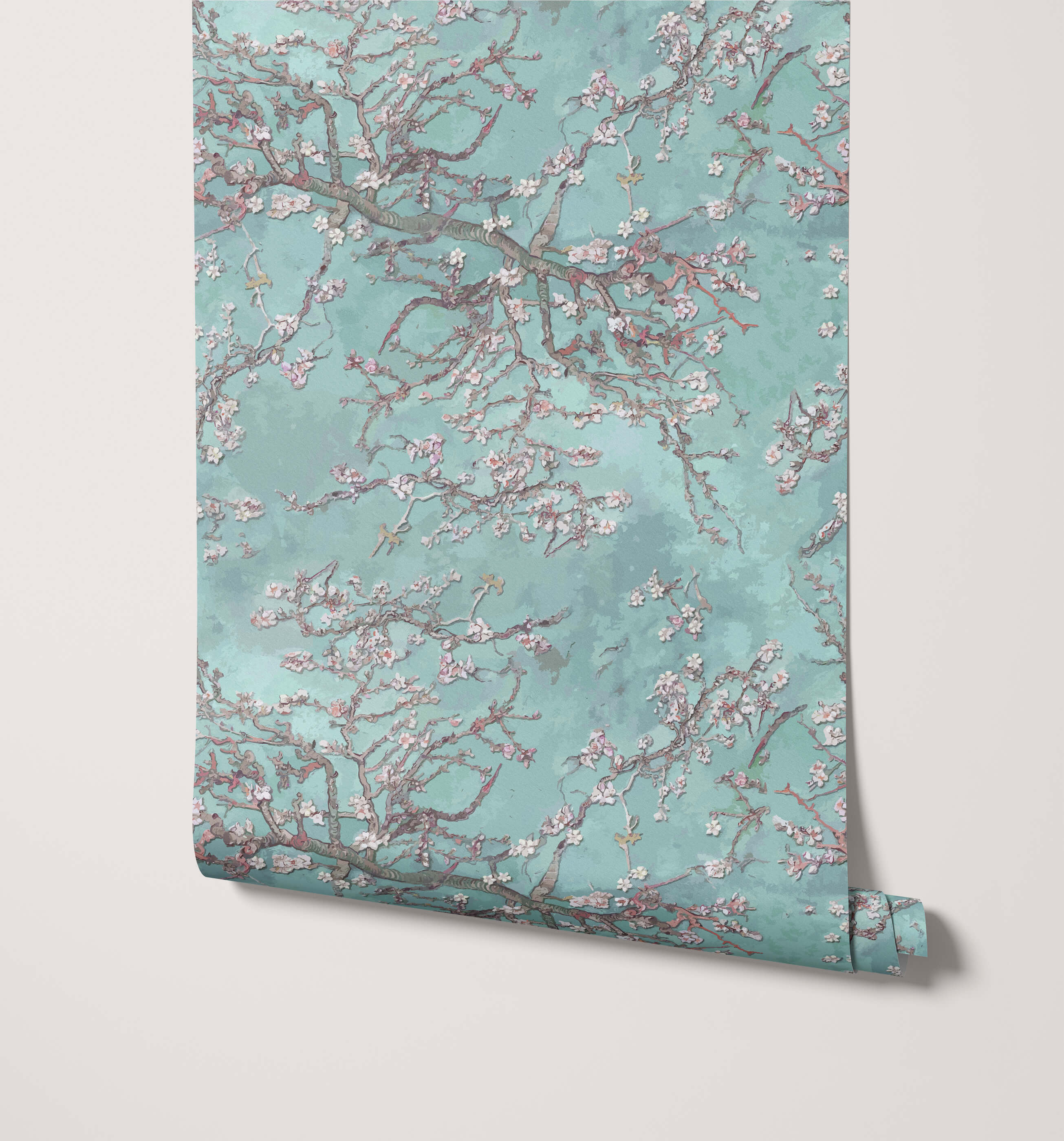 Branch Van Gogh Almond Blossom Wallpaper
