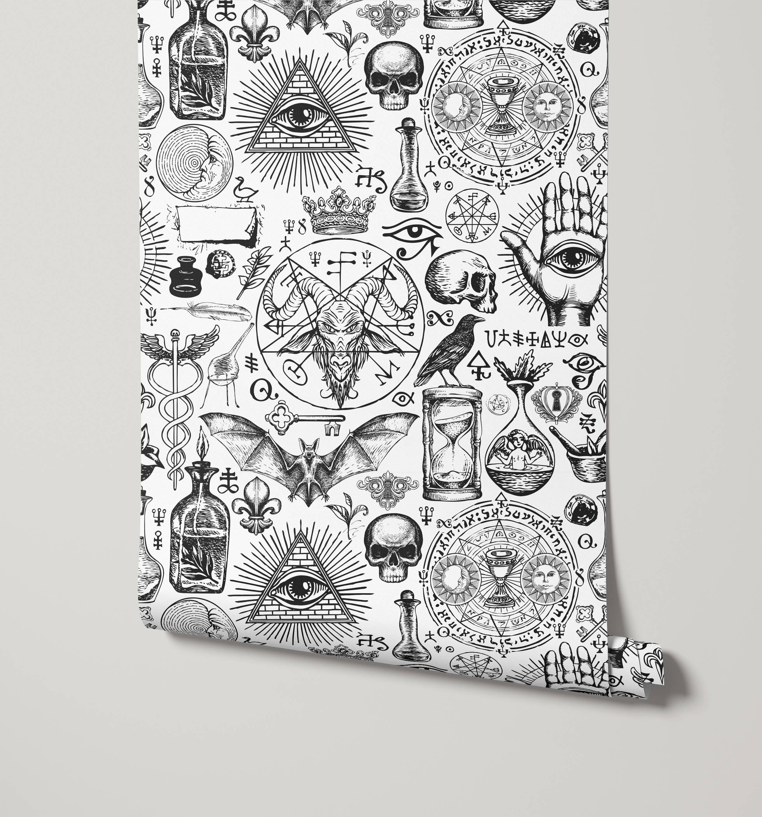 Diablo Gothic Occult Wallpaper