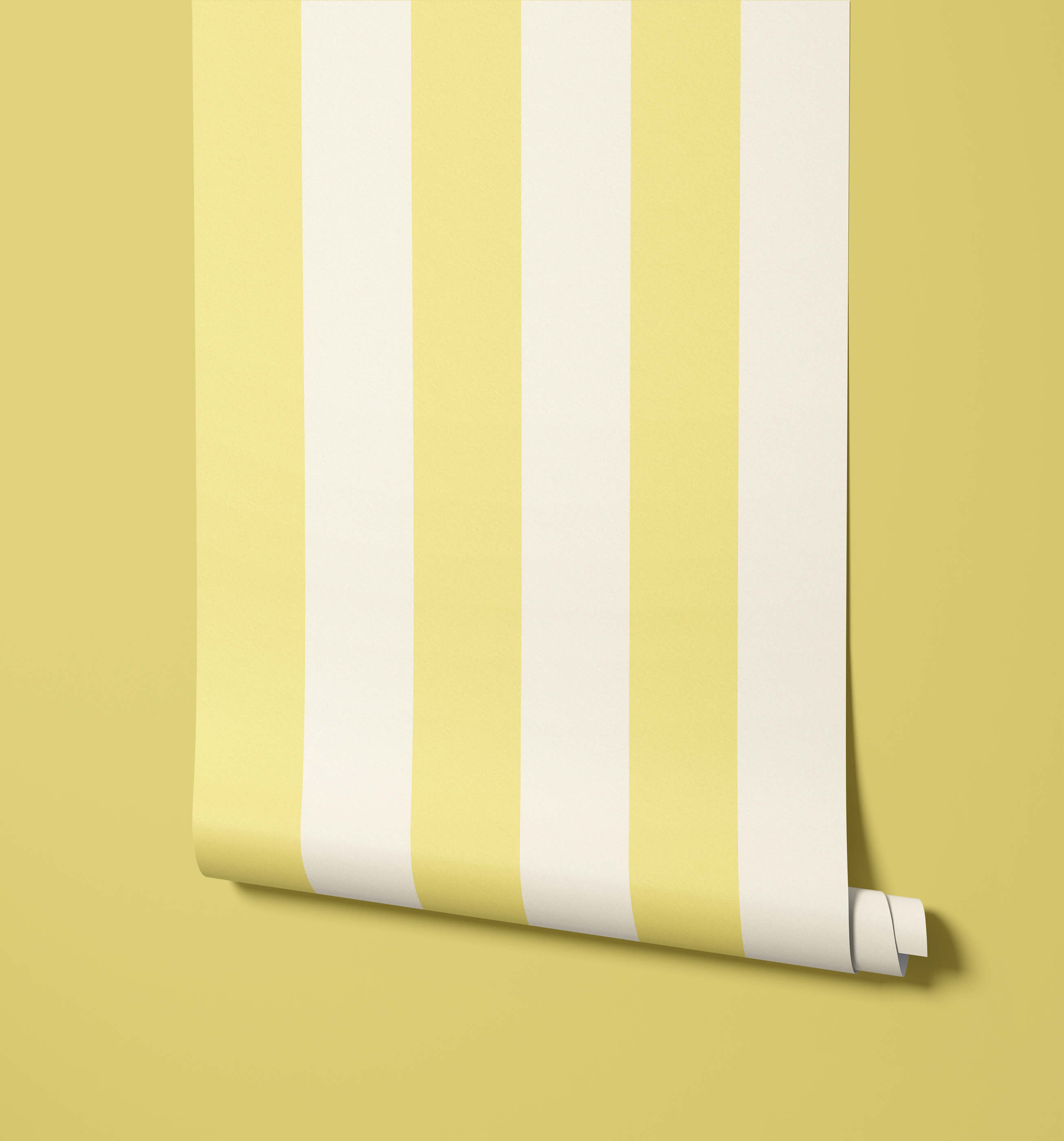 Sorbet Wide Stripe Ice Cream Pastel Wallpaper