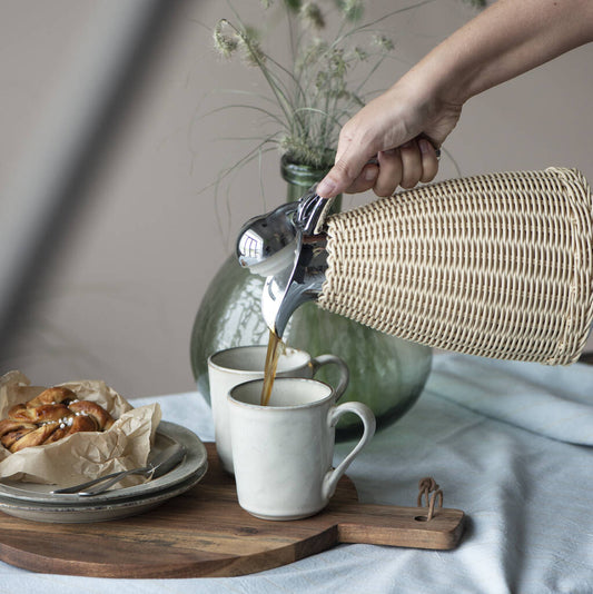 Stylish Rattan Thermos Jug