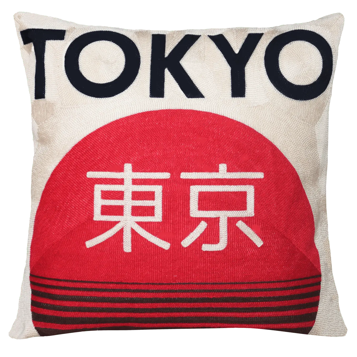Tokyo Needlepoint Cushion