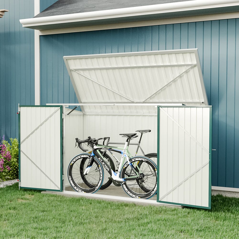 7ft Steel Bike Shed Lockable