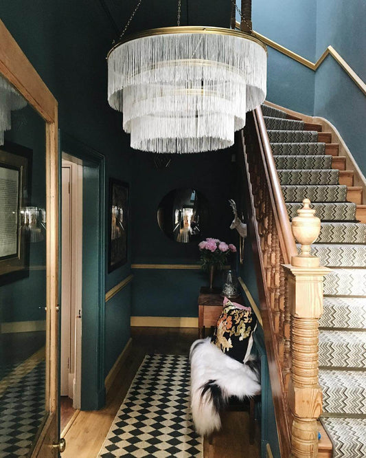 Love this hallway? Find out how to make the most of yours on www.lovetohome.co.uk Photo credit Fiona Cameron via instagram @around_houses