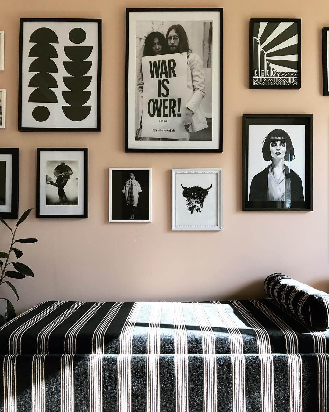 Make a feature wall for your home like Michelle Mantangi has done here.
