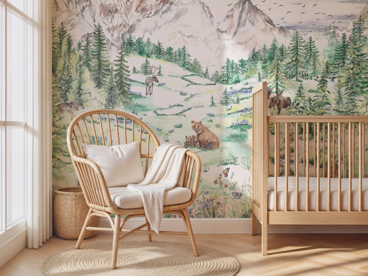 Nursey furniture and decor