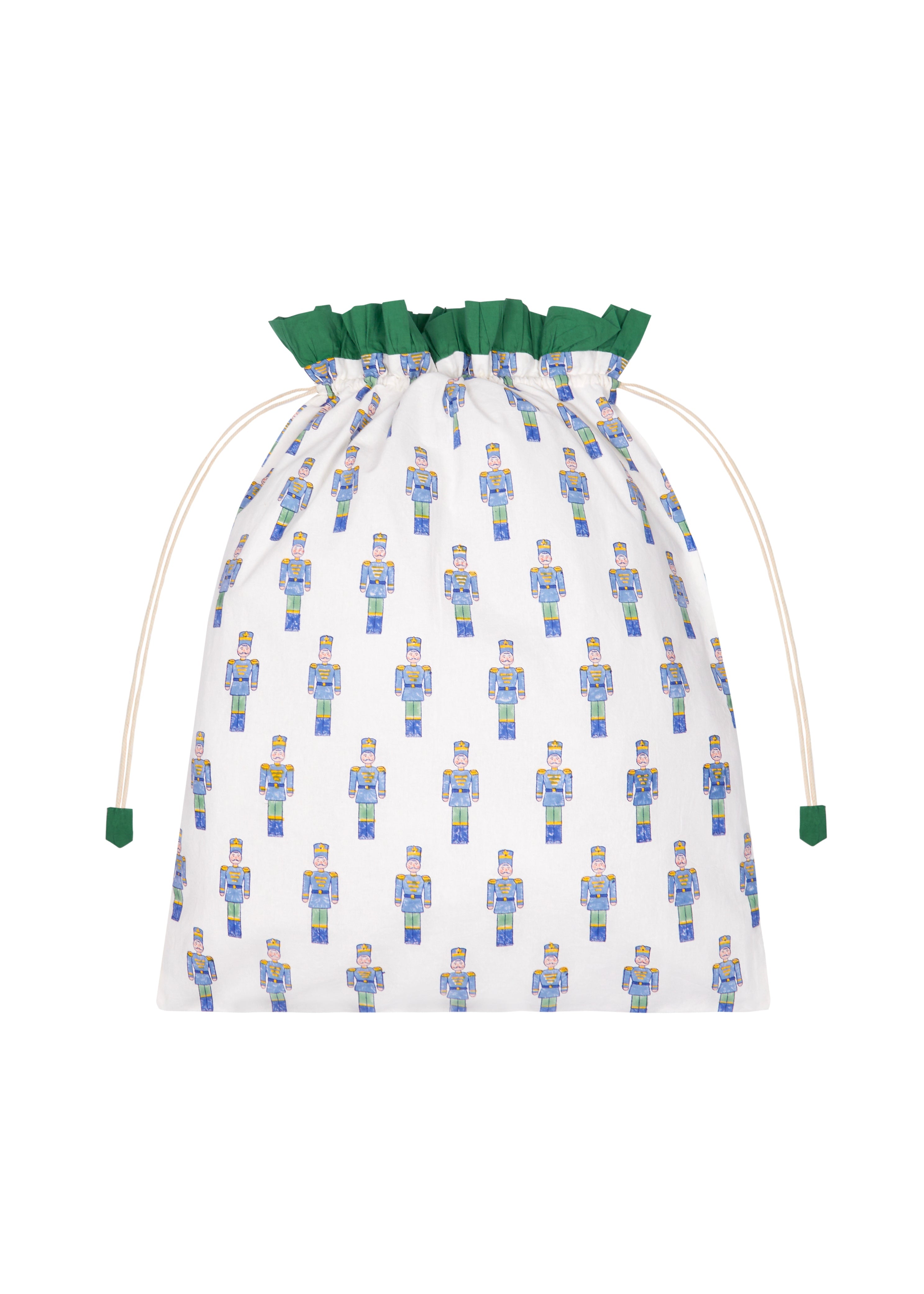 Green Toy Soldier Christmas Sack