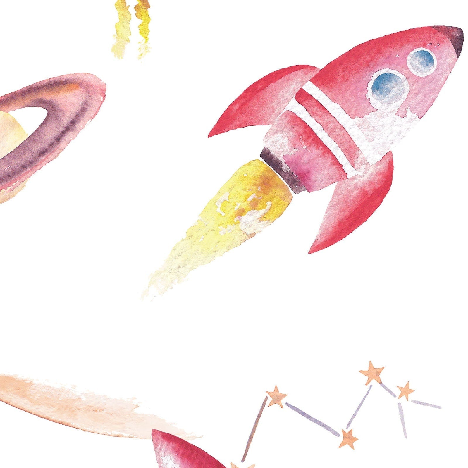 Rockets Children's Wallpaper