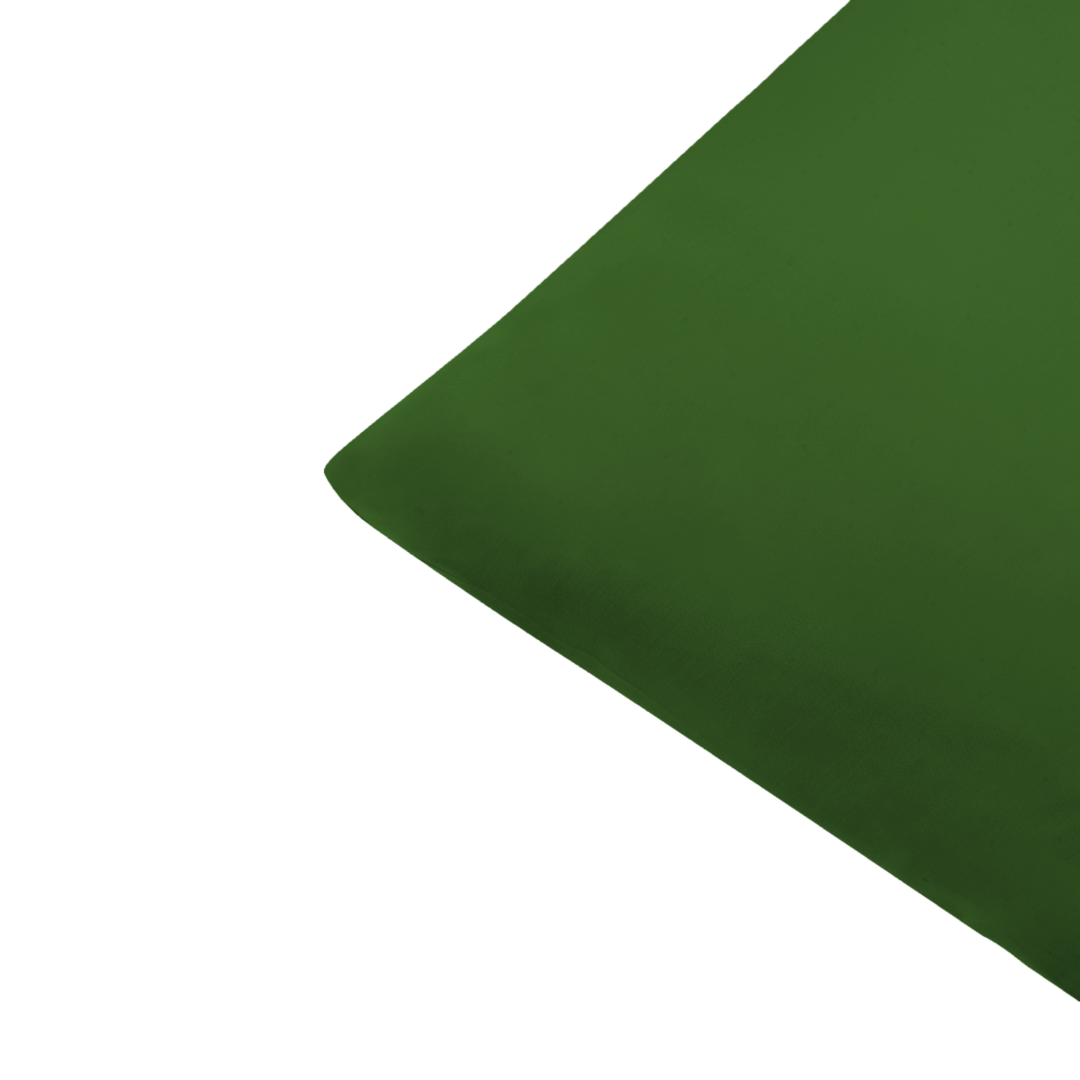 Eucalyptus Silk Pillowcase Pair in Forest Green