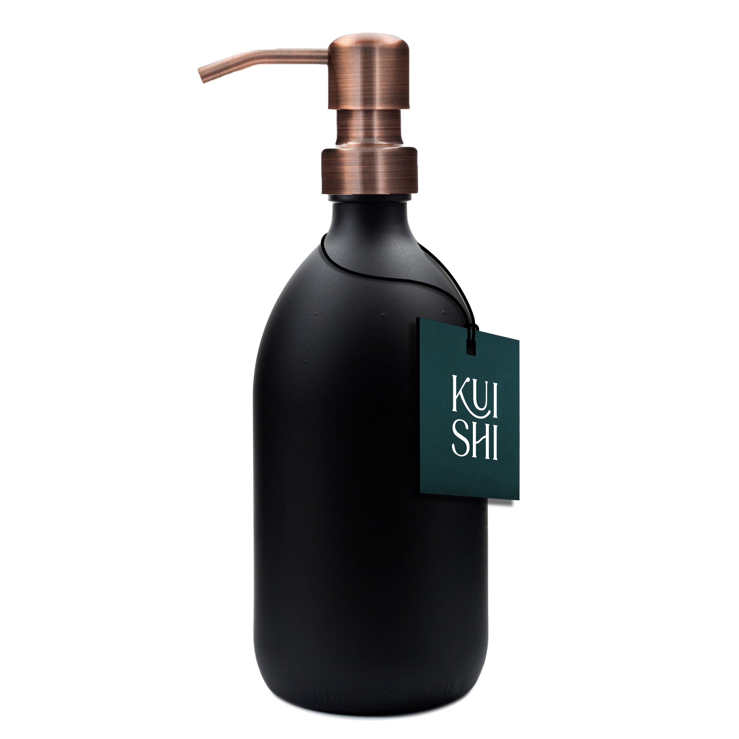 Black Soap Dispenser Stainless Steel Pump