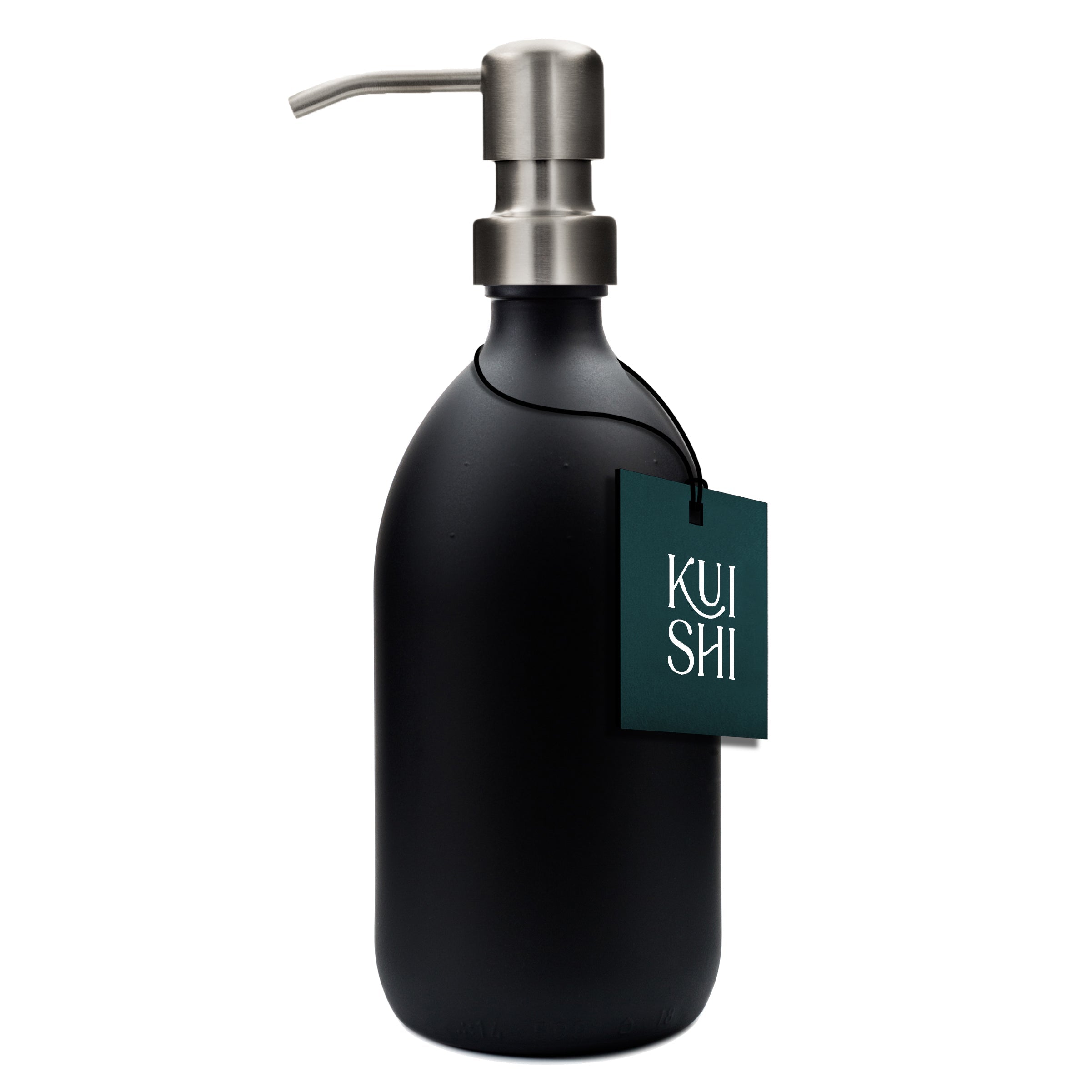Black Soap Dispenser Stainless Steel Pump