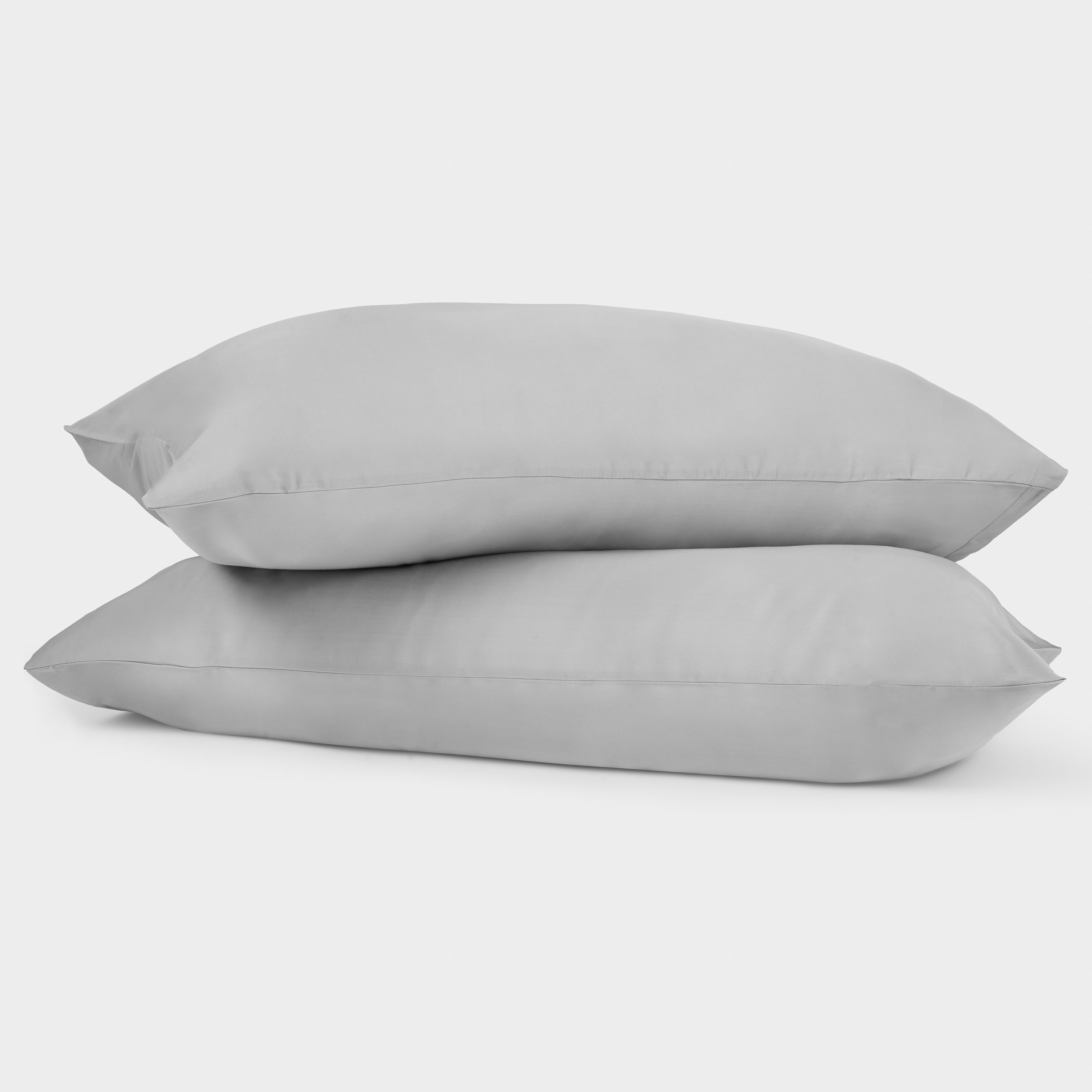 Sleepyhead Eucalyptus Silk Pillow Set in Grey