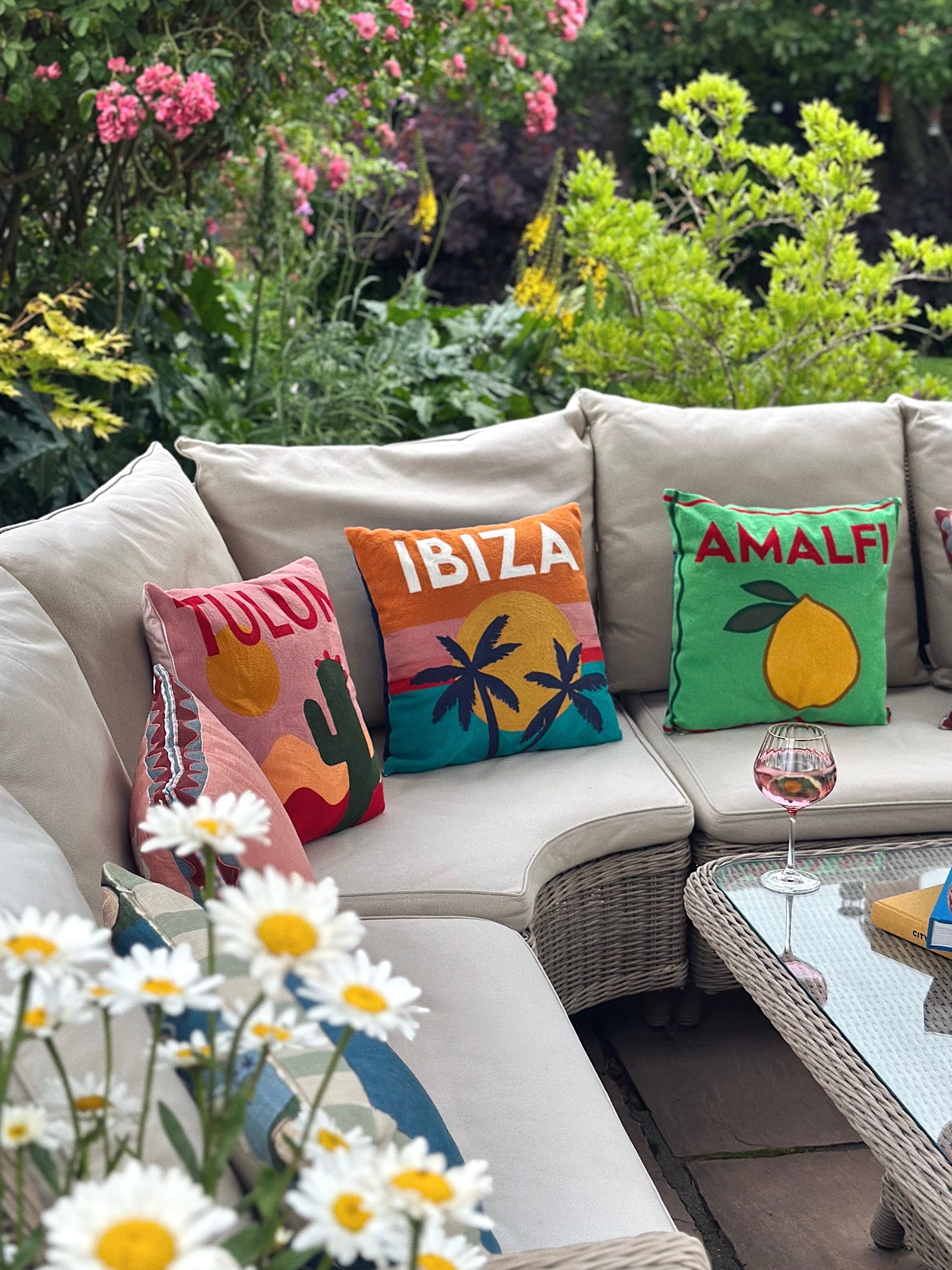 Tulum Needlepoint Cushion