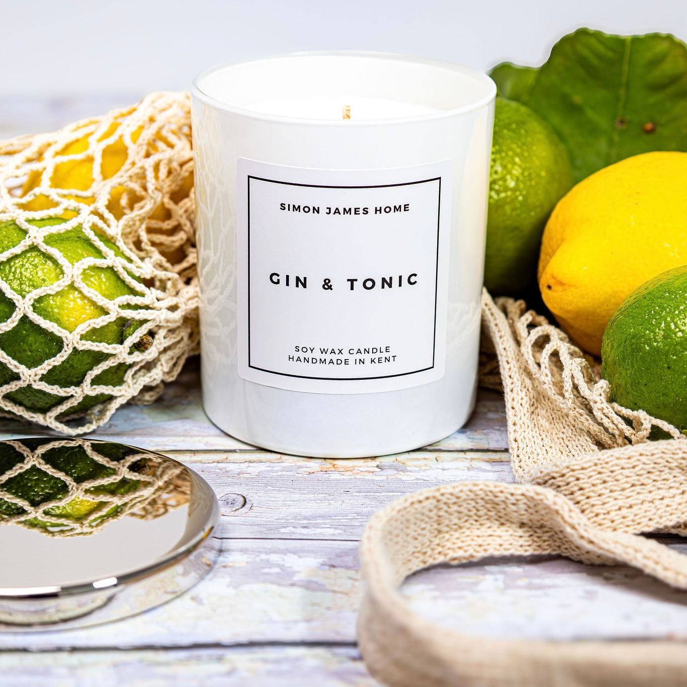 Gin and Tonic Handmade Soy Wax Candle