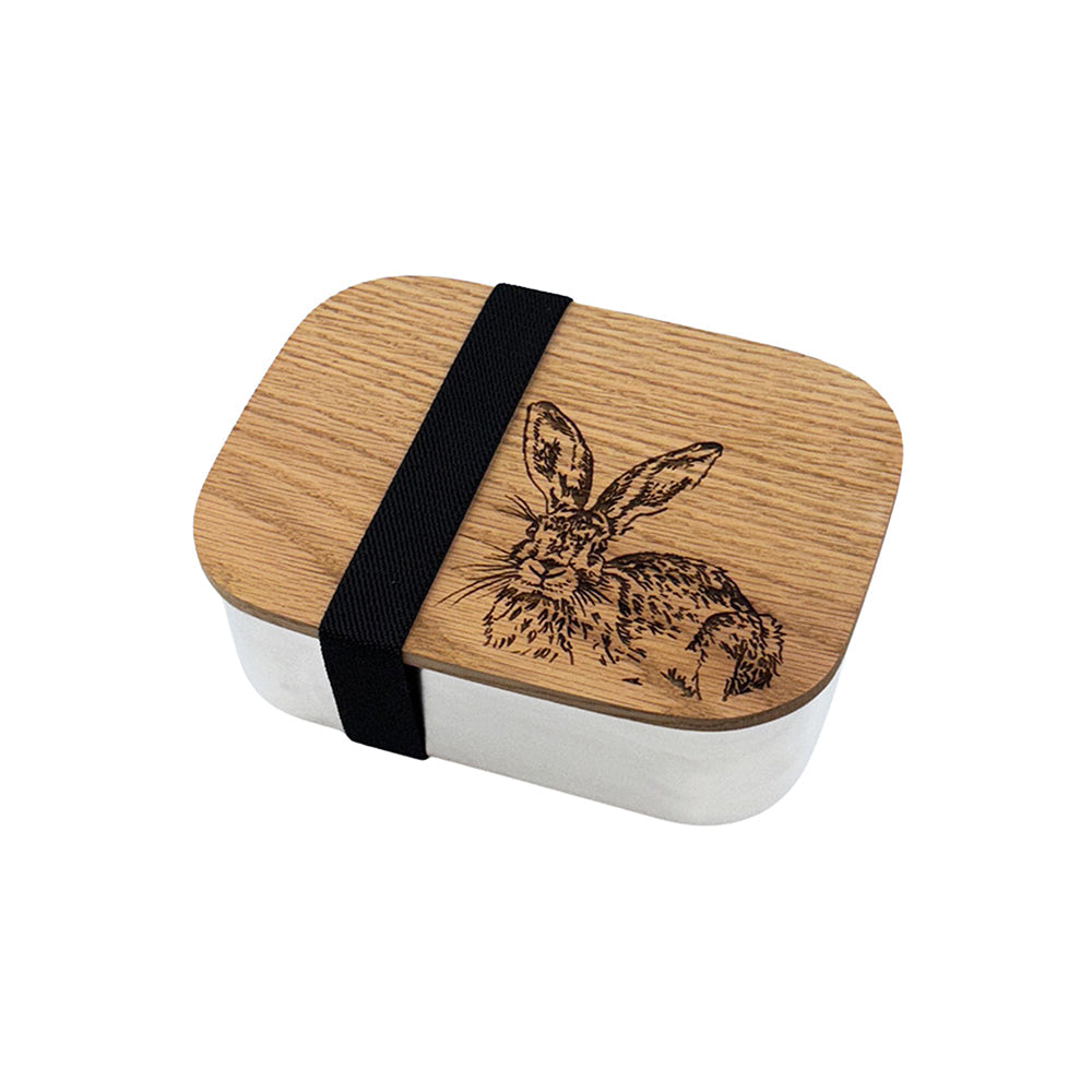 Hare Side Profile Lunch Box