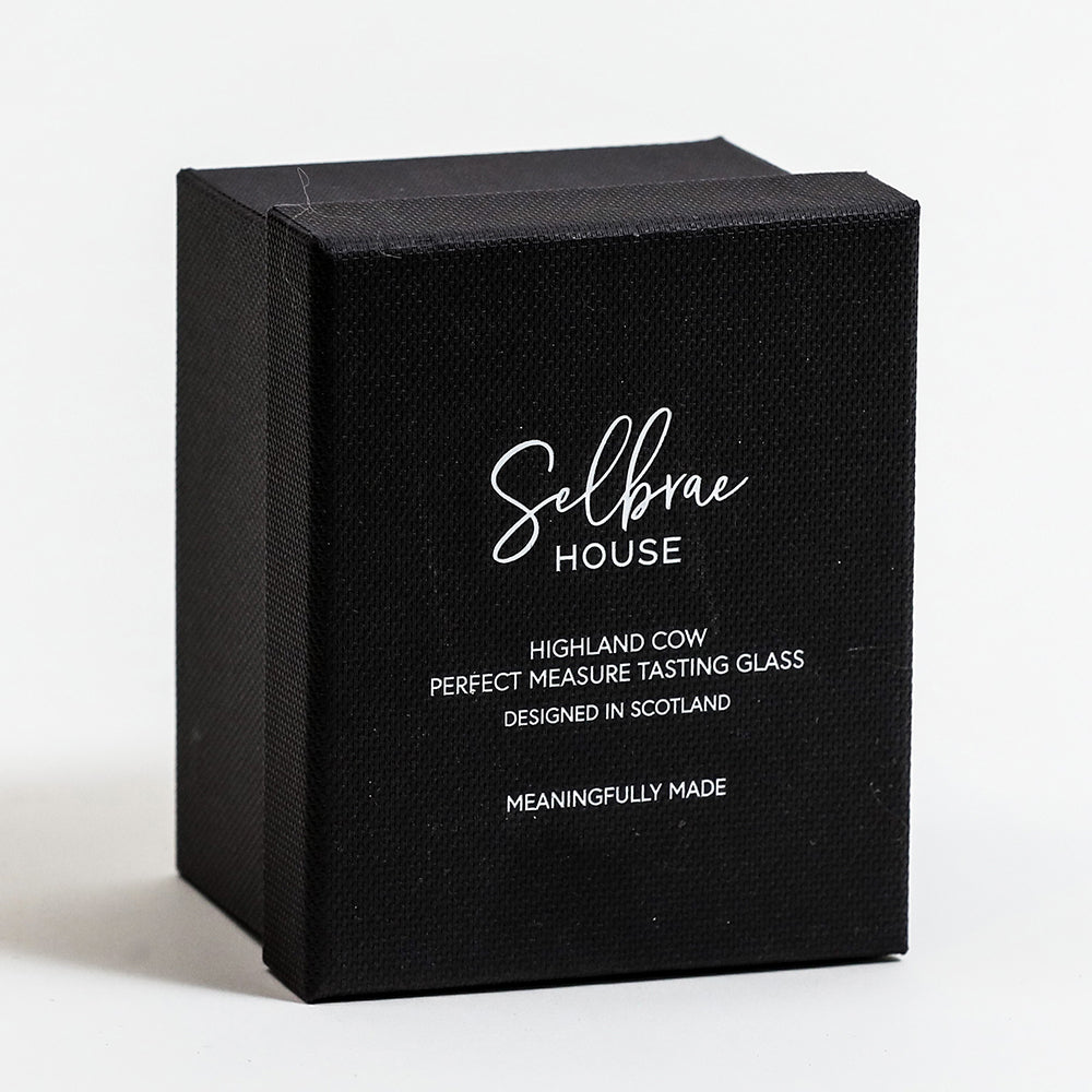 Highland Cow Perfect Measure Tasting Glass