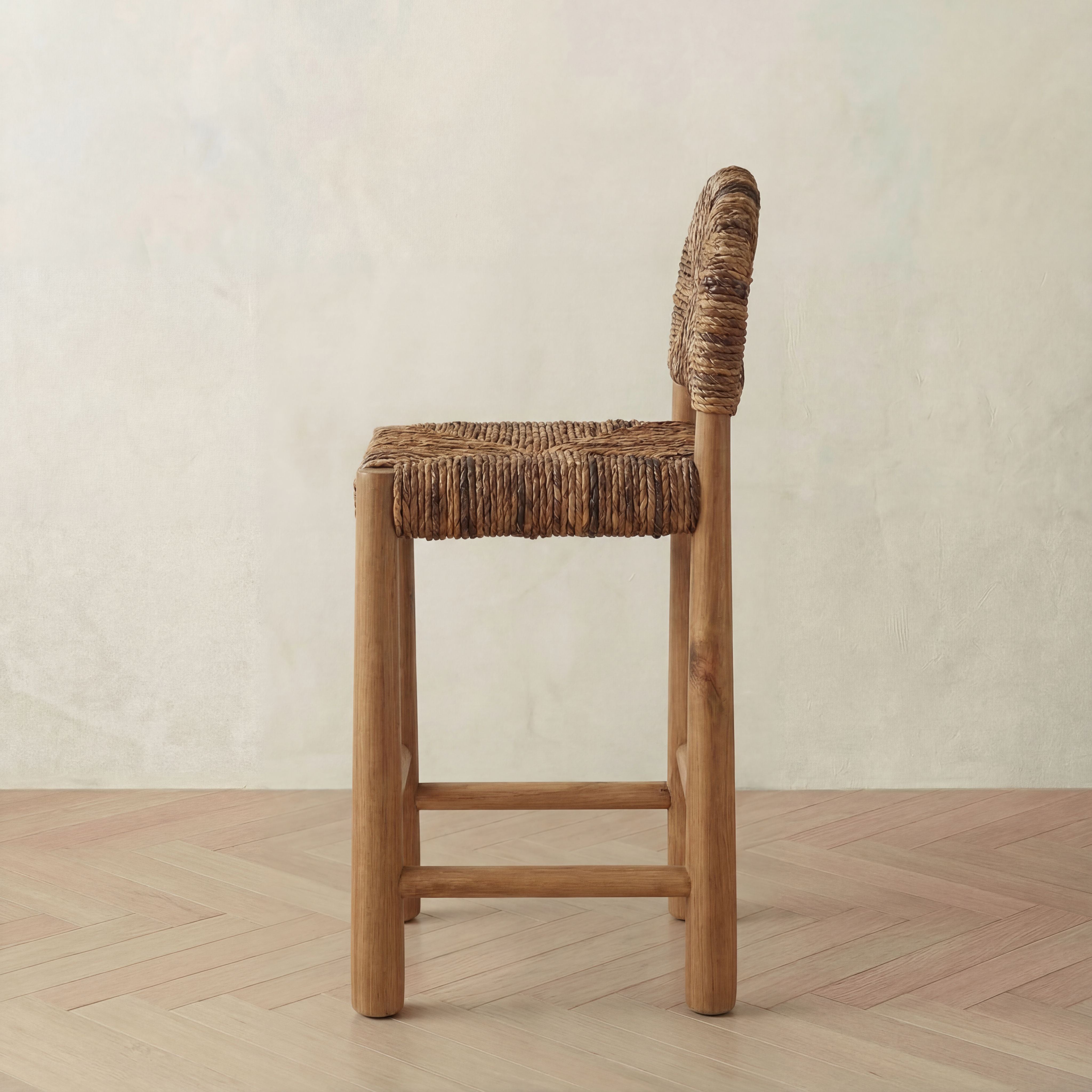 Loka Banana Leaf Bar Stool