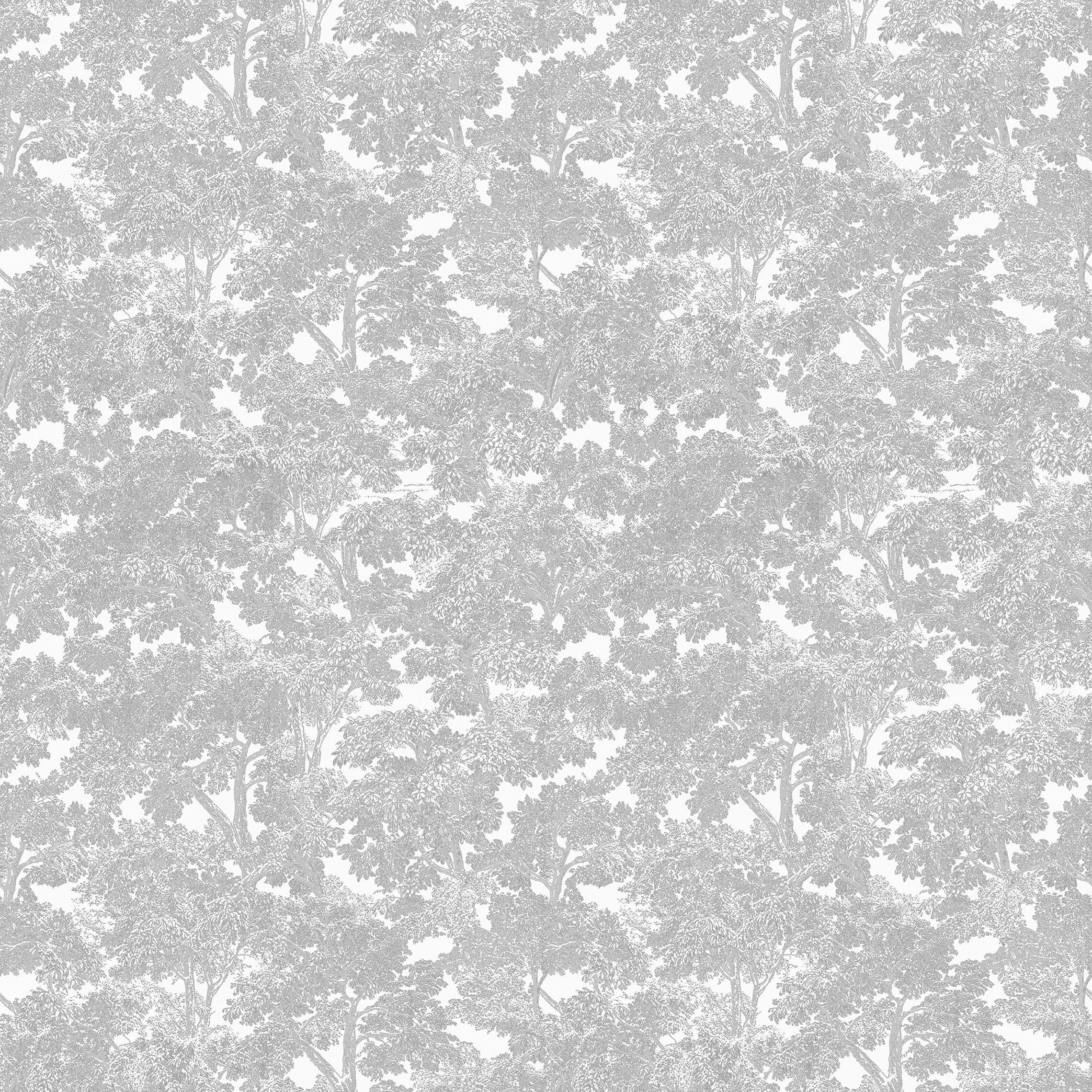 Sherwood Tree Pattern Wallpaper