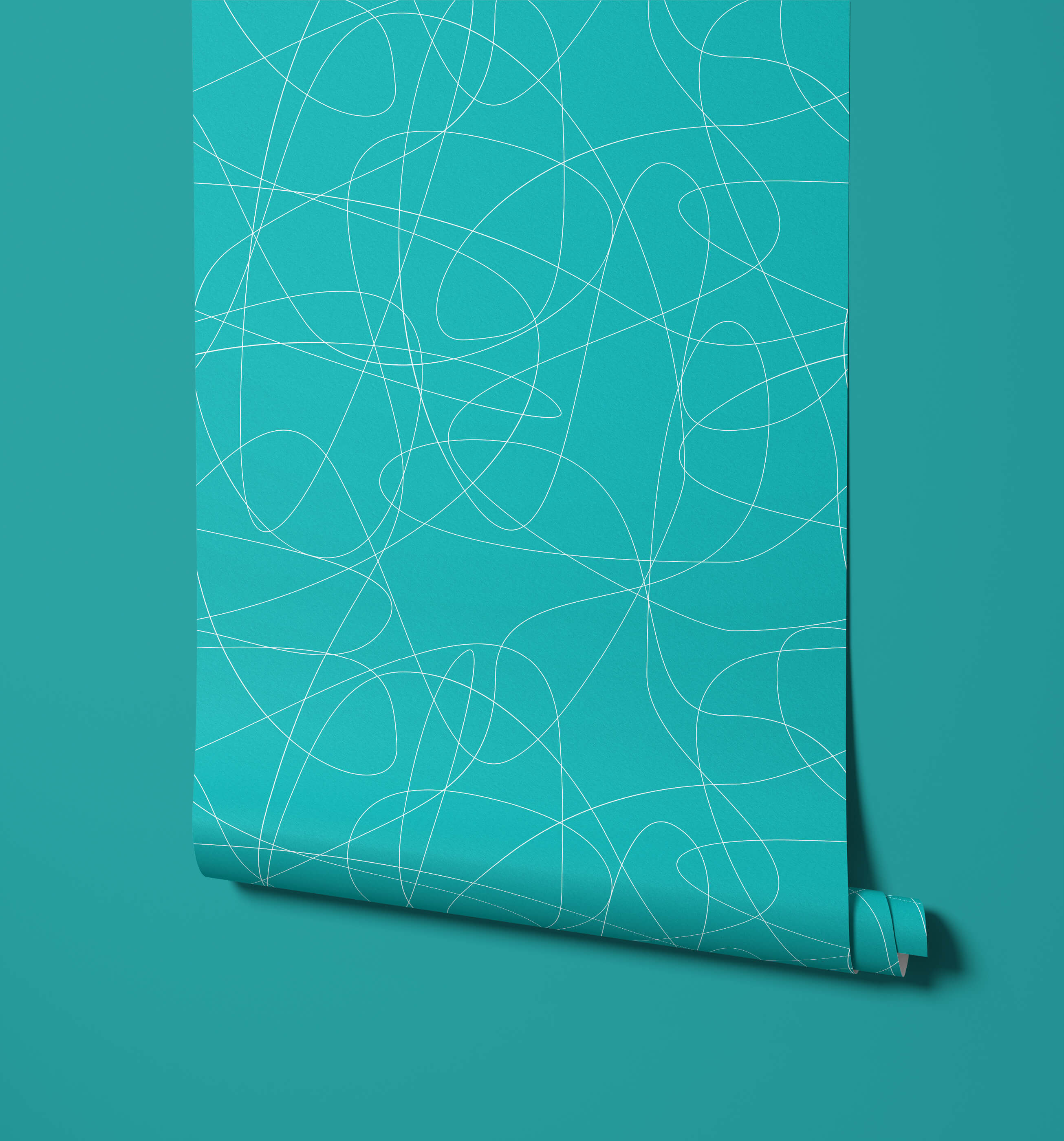 Wander Abstract Line Wallpaper