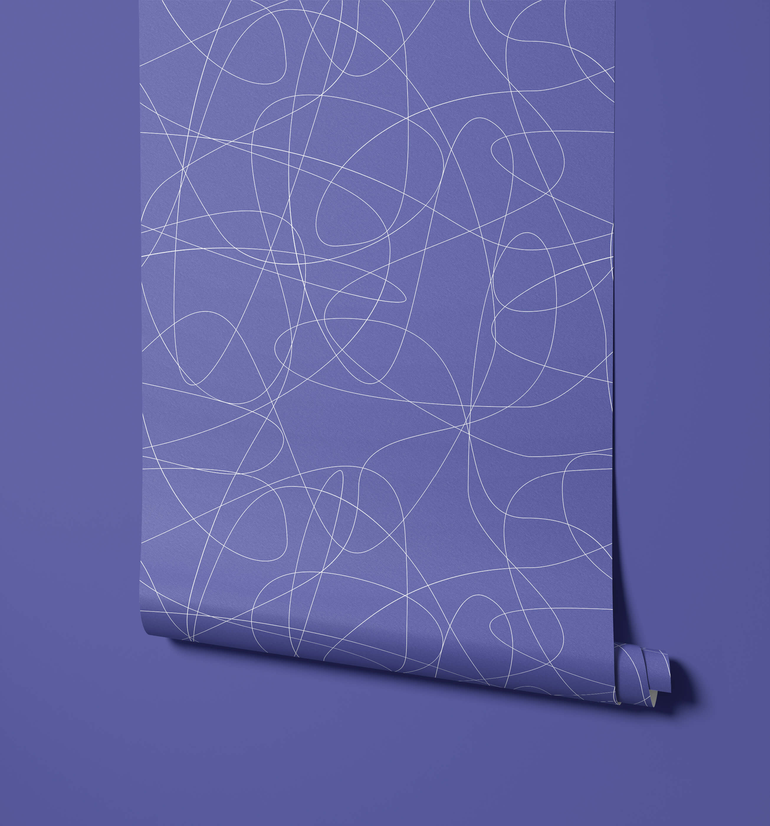 Wander Abstract Line Wallpaper