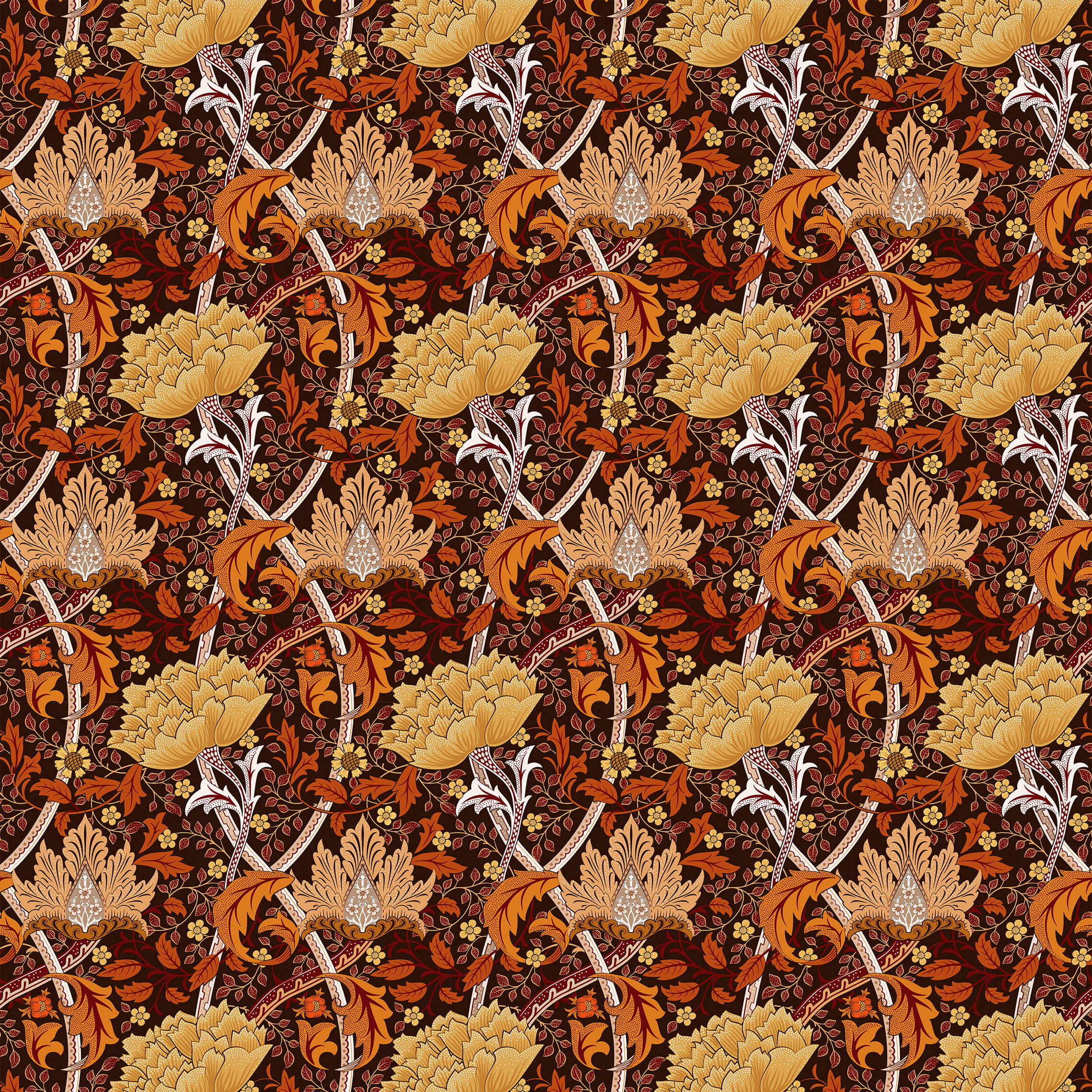 Whinston Floral Vine Wallpaper