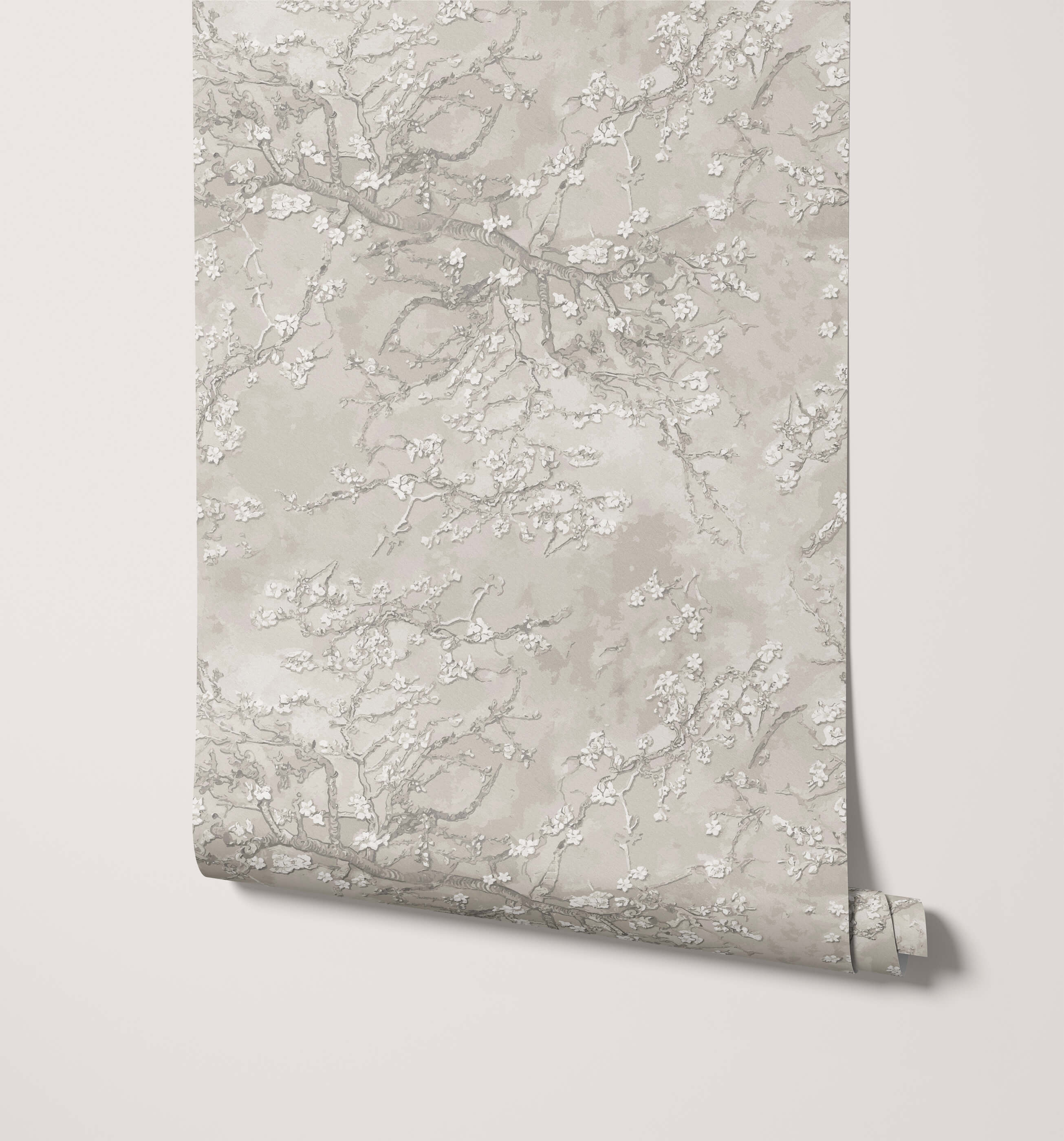 Branch Van Gogh Almond Blossom Wallpaper