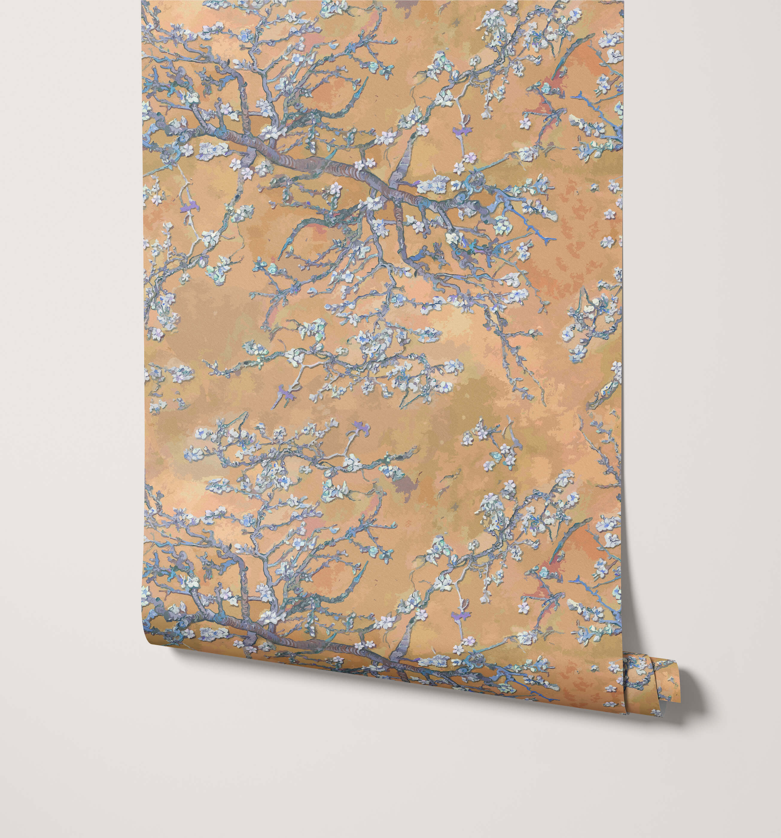 Branch Van Gogh Almond Blossom Wallpaper