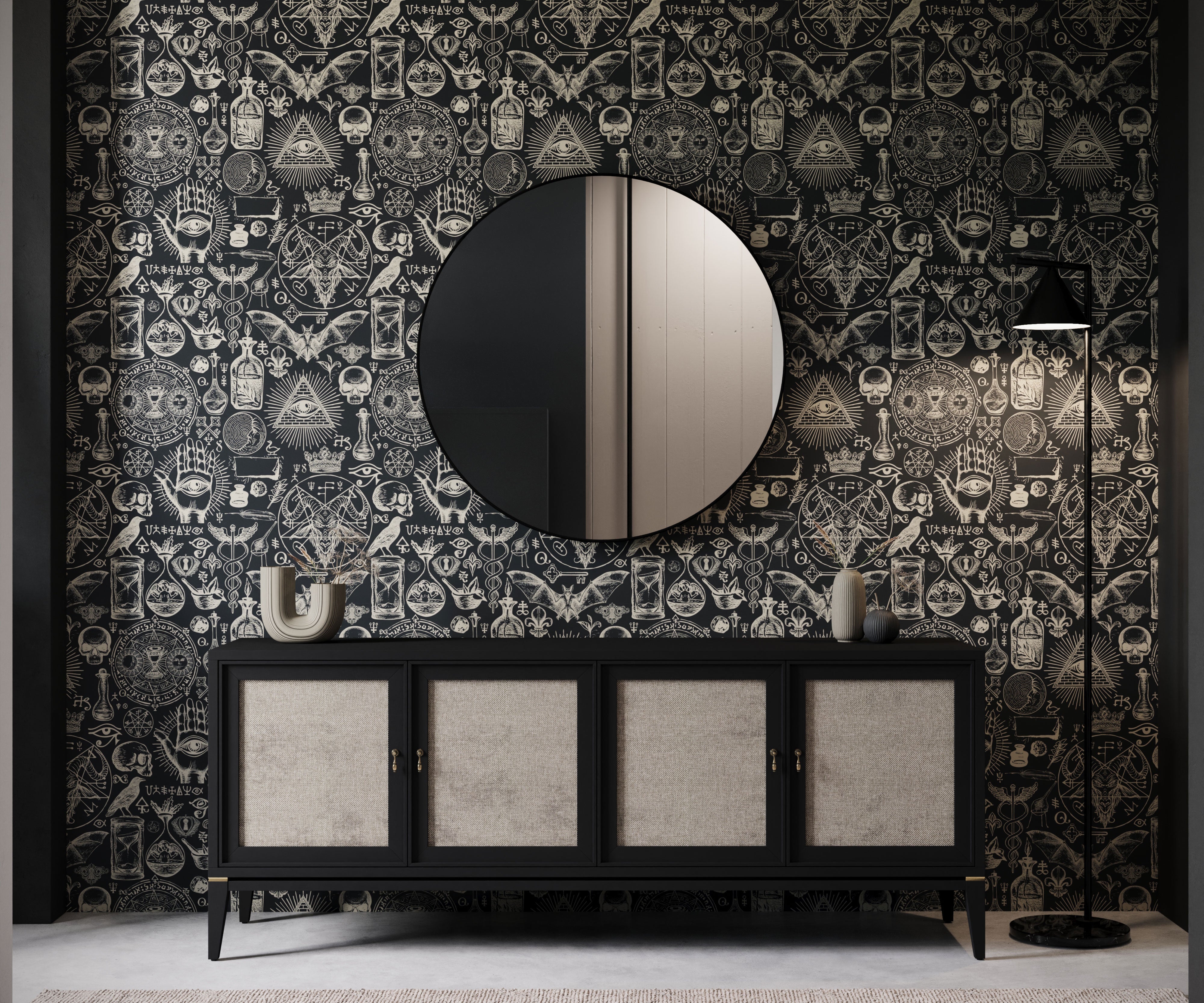 Diablo Gothic Occult Wallpaper