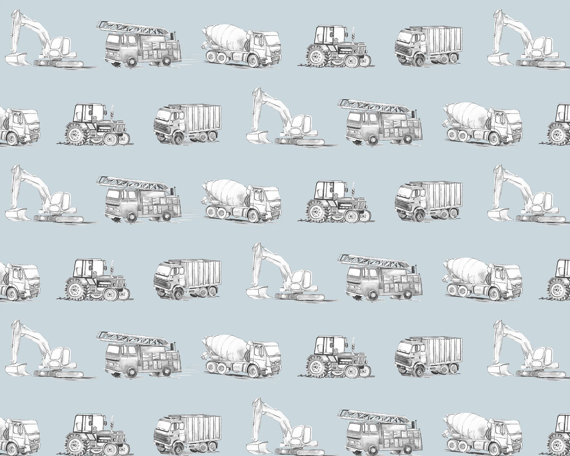 Transport Children's Wallpaper
