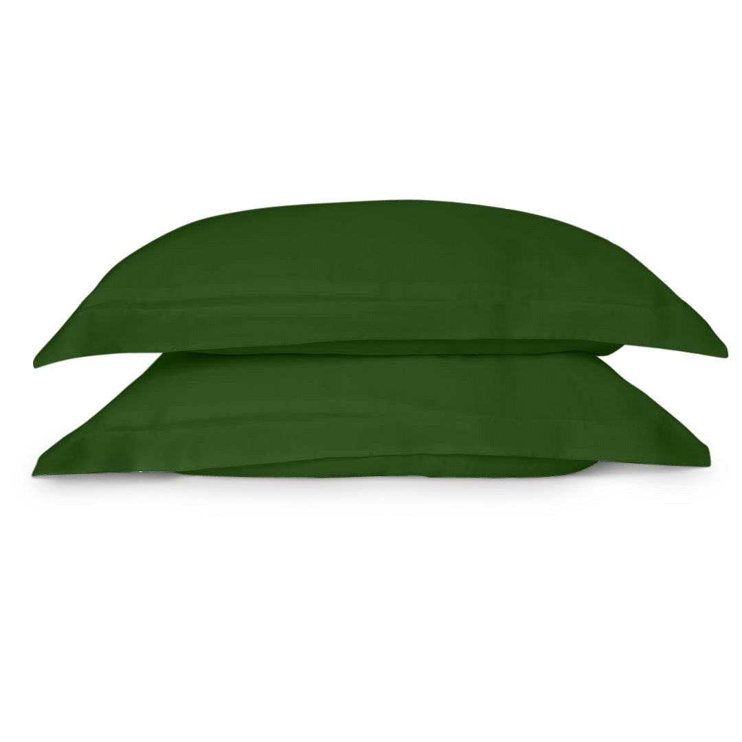 Sleepyhead Eucalyptus Silk Pillow Set in Forest Green