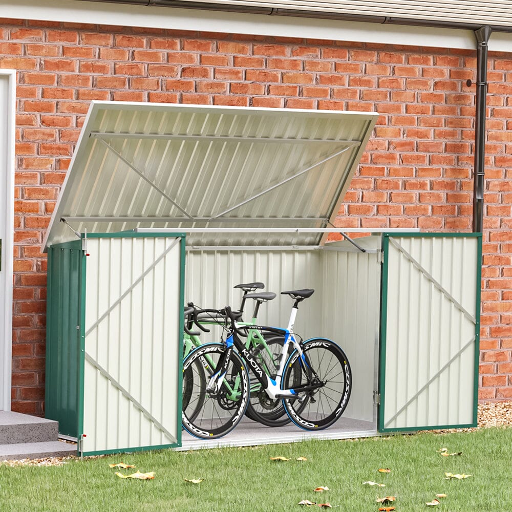 Secure Outdoor Bike Storage Solution