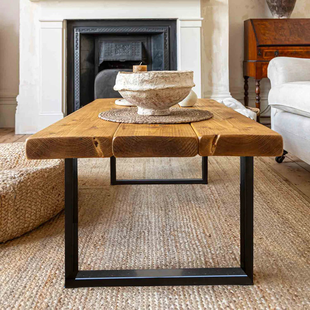 Rustic Wooden Coffee Table