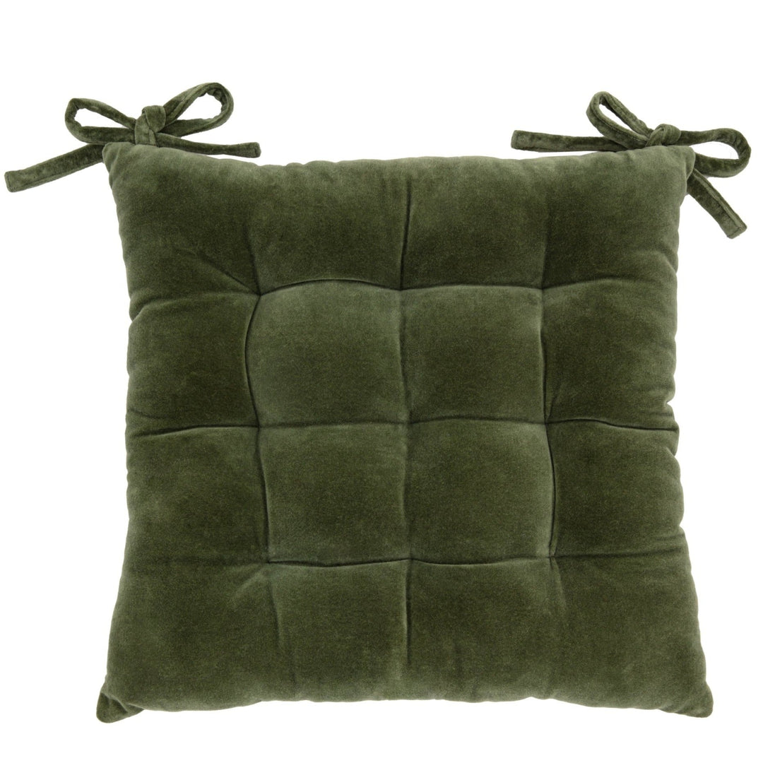 Olive Green Chair Cushion